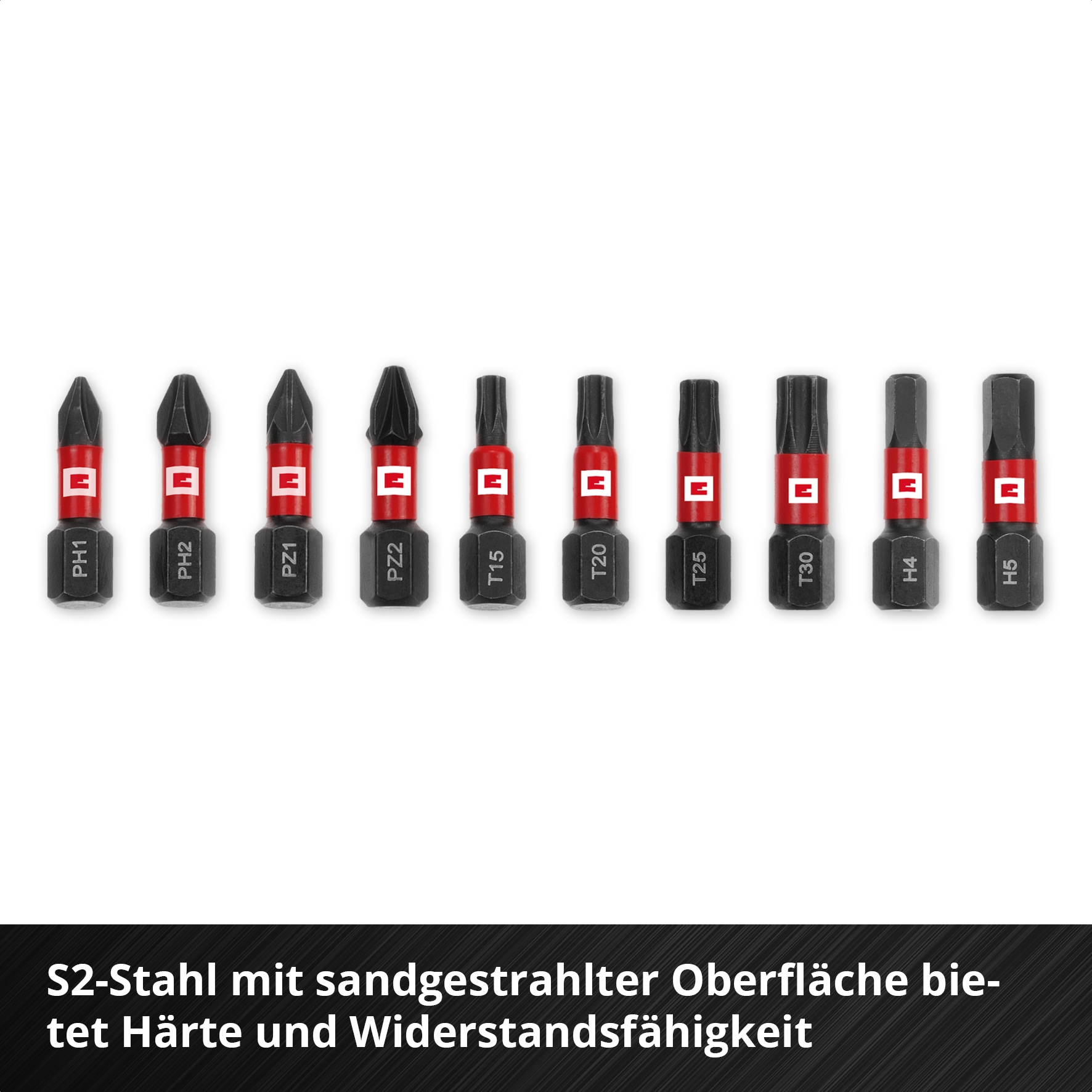 EINHELL Impact-Bit-Set, 118673, 11-teilig EINHELL Impact-Bit-Set, 118673, 11-teilig