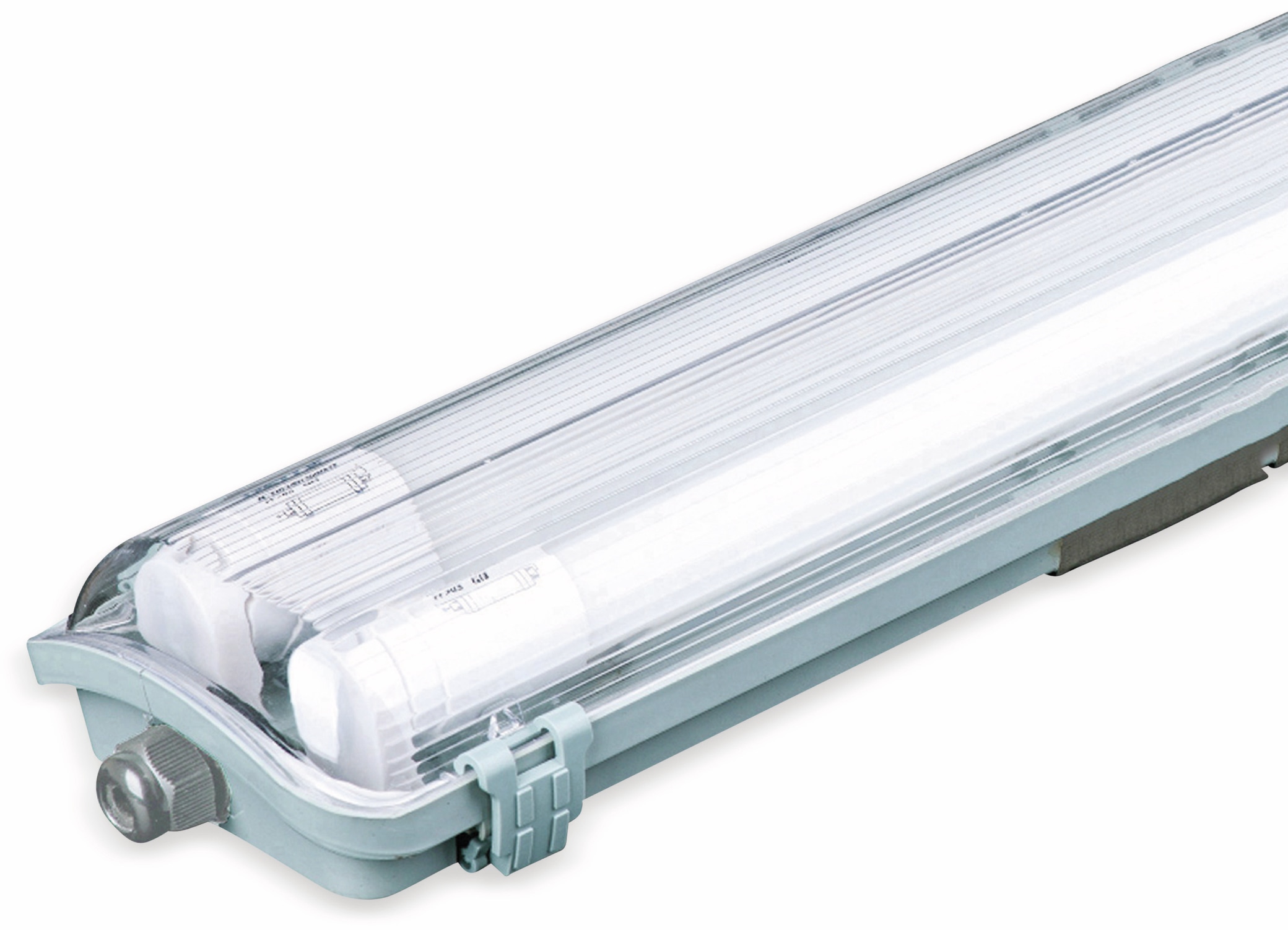 V-TAC LED-Feuchtraum-Wannenleuchte VT-12023 (6399), 2x 18 W, 6500K V-TAC LED-Feuchtraum-Wannenleuchte VT-12023 (6399), 2x 18 W, 6400K