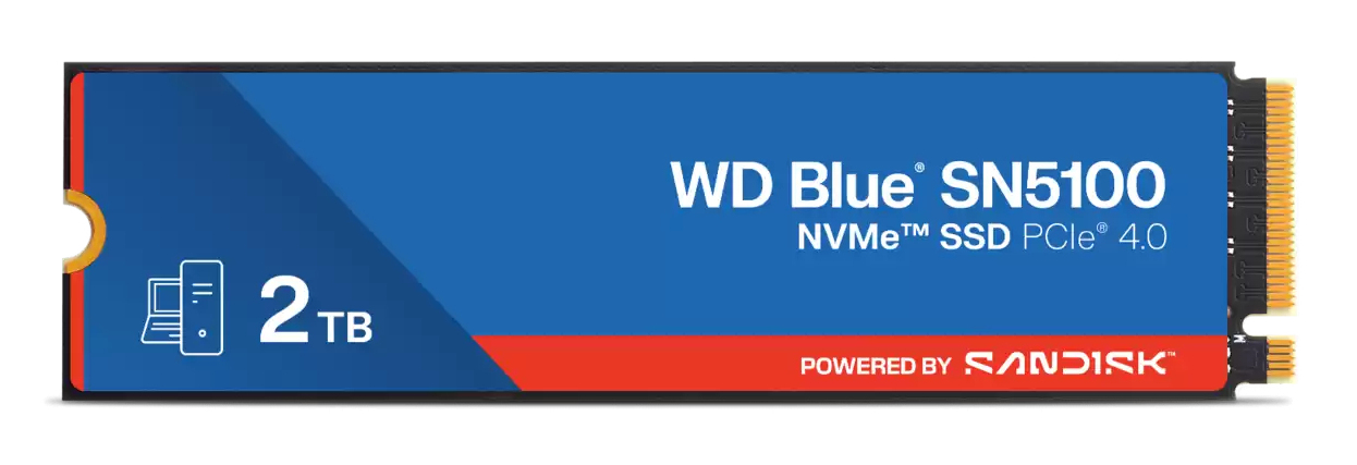 WESTERN DIGITAL M.2 SSD SN5100 2TB WD M.2 SSD SN5100 2TB