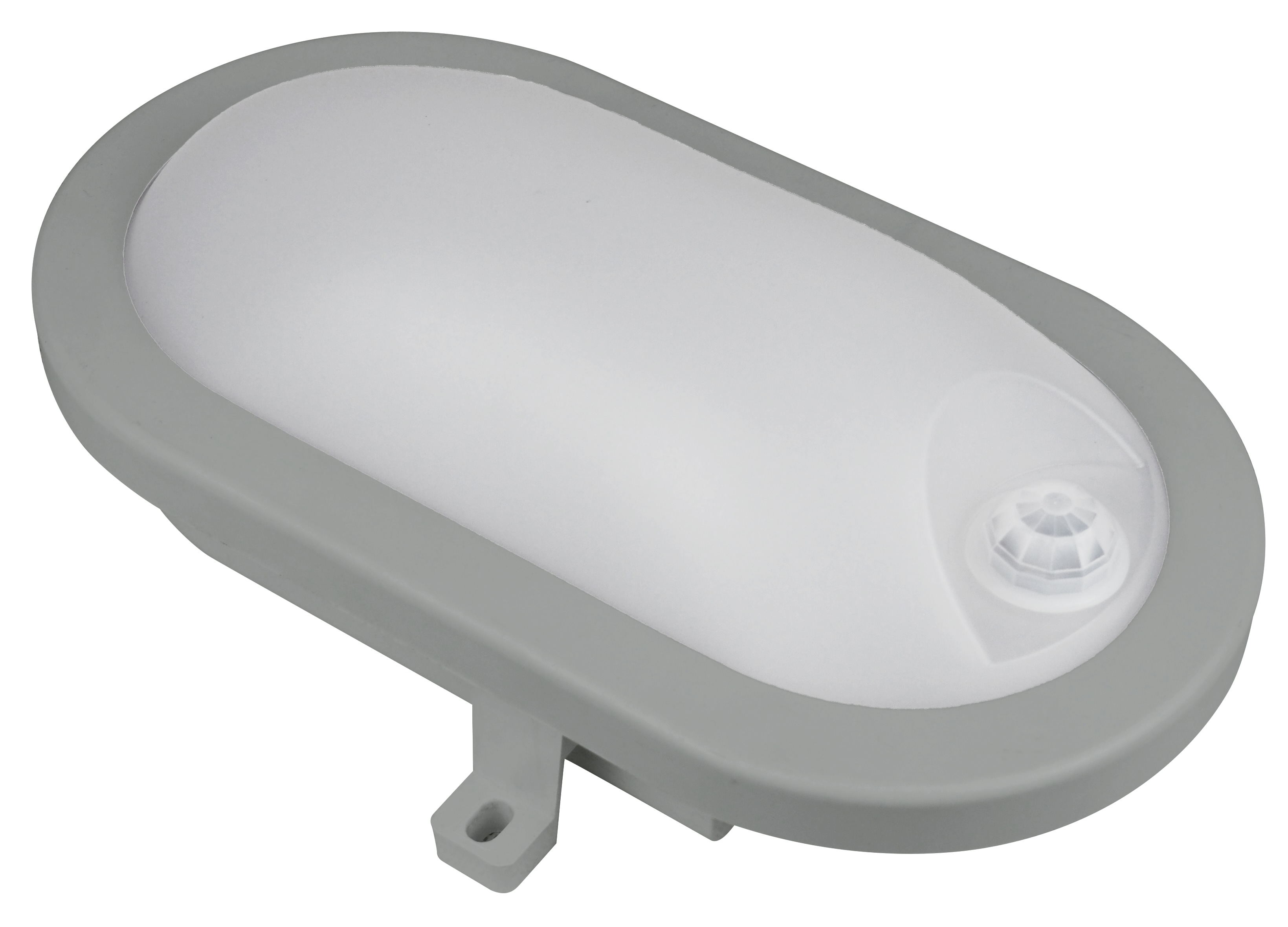 BLULAXA LED-Oval-Leuchte Basis Fix, IR-Sensor, 12W, 1200lm, 4000K, IP54 BLULAXA LED-Oval-Leuchte Basis Fix, IR-Sensor, 12W, 1200lm, 4000K, IP54