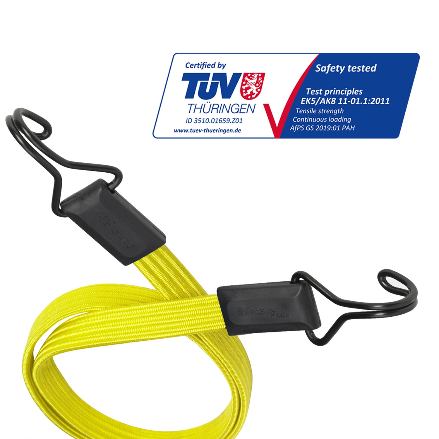 MASTERLOCK Gummispannseil 3226EURDAT, flach MASTERLOCK Gummispannseil 3226EURDAT, flach
