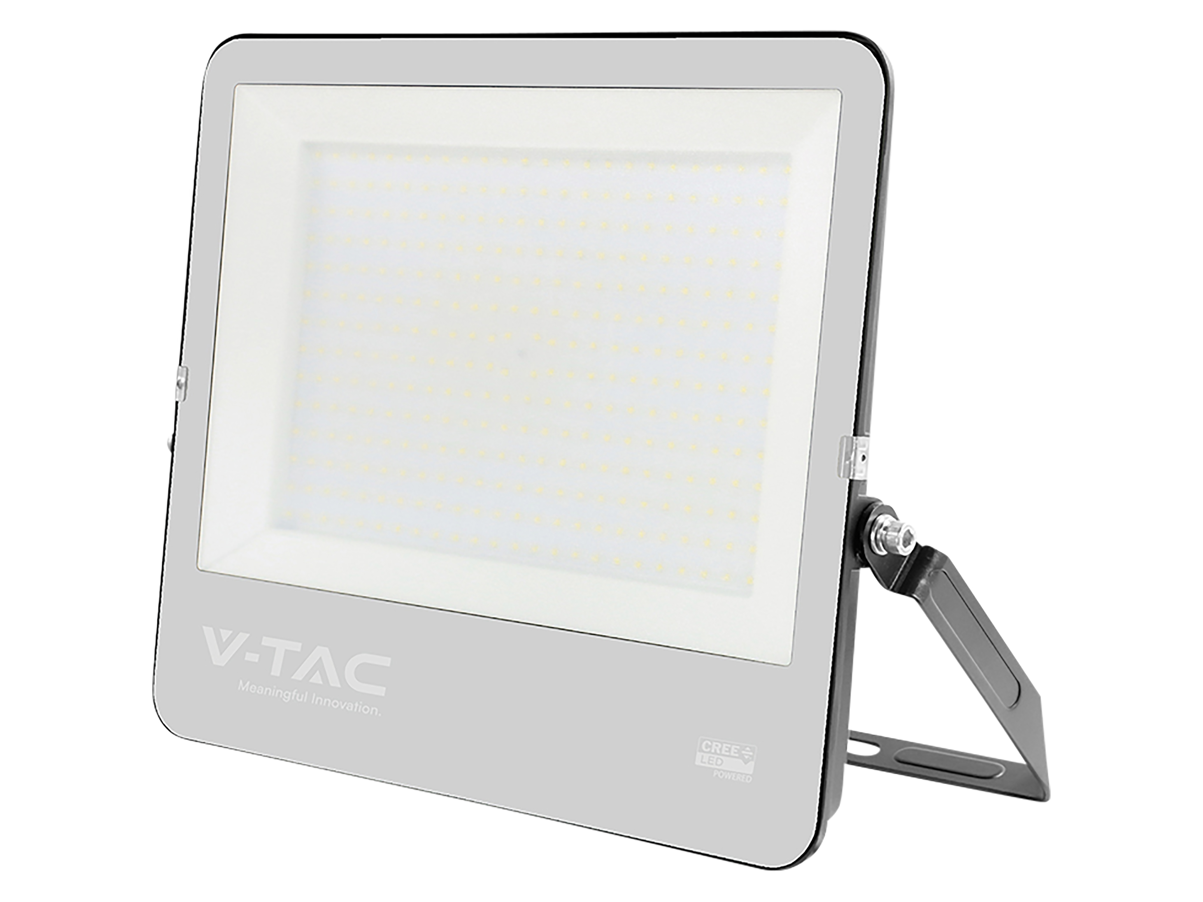 V-TAC LED-Fluter VT-44003, 300W, 4000K, EEK: D, CREE Chip, 34440lm, IP65, schwarz V-TAC LED-Fluter VT-44003, 300W, 4000K, EEK: D, CREE Chip, 40500lm, IP65, schwarz