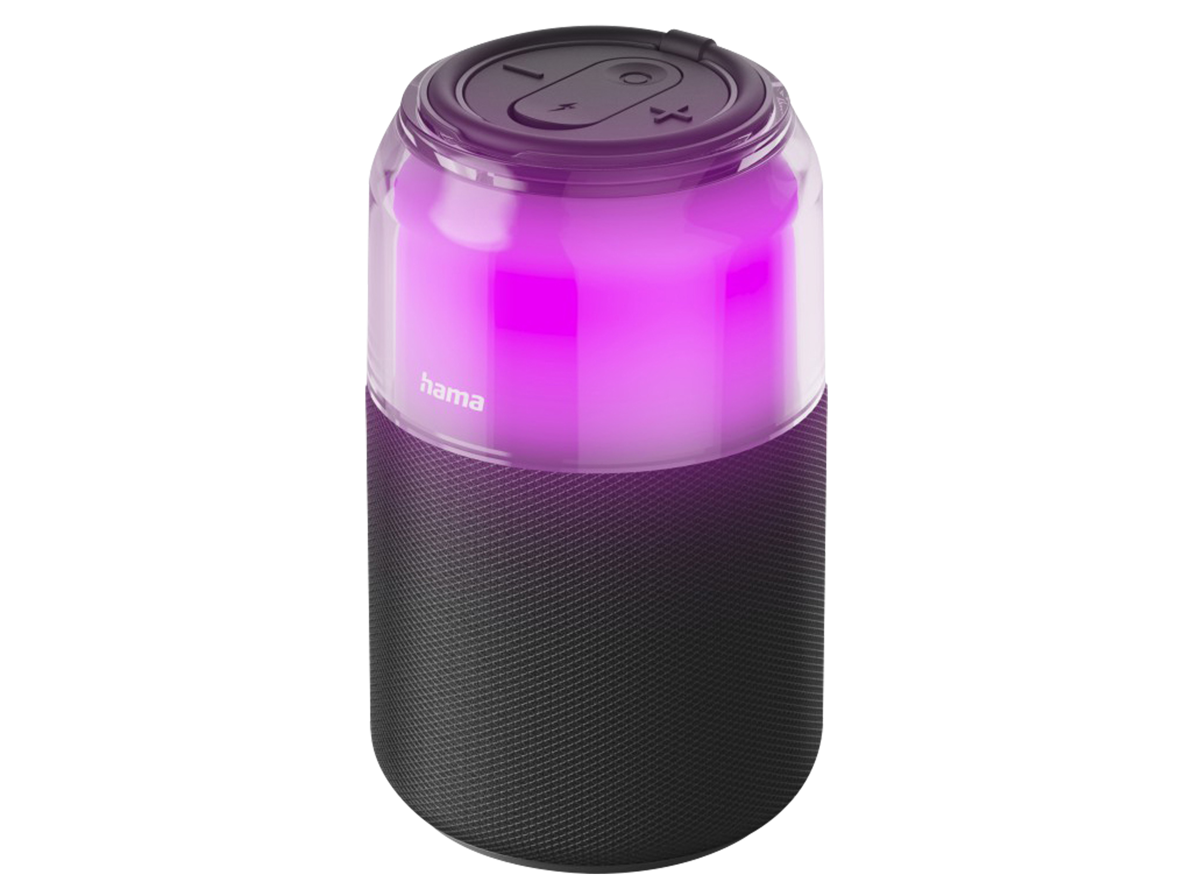 HAMA Tragbarer Bluetooth-Lautsprecher "Can Speaker", Schwarz, 5 W HAMA Tragbarer Bluetooth-Lautsprecher "Can Speaker", Schwarz, 5 W