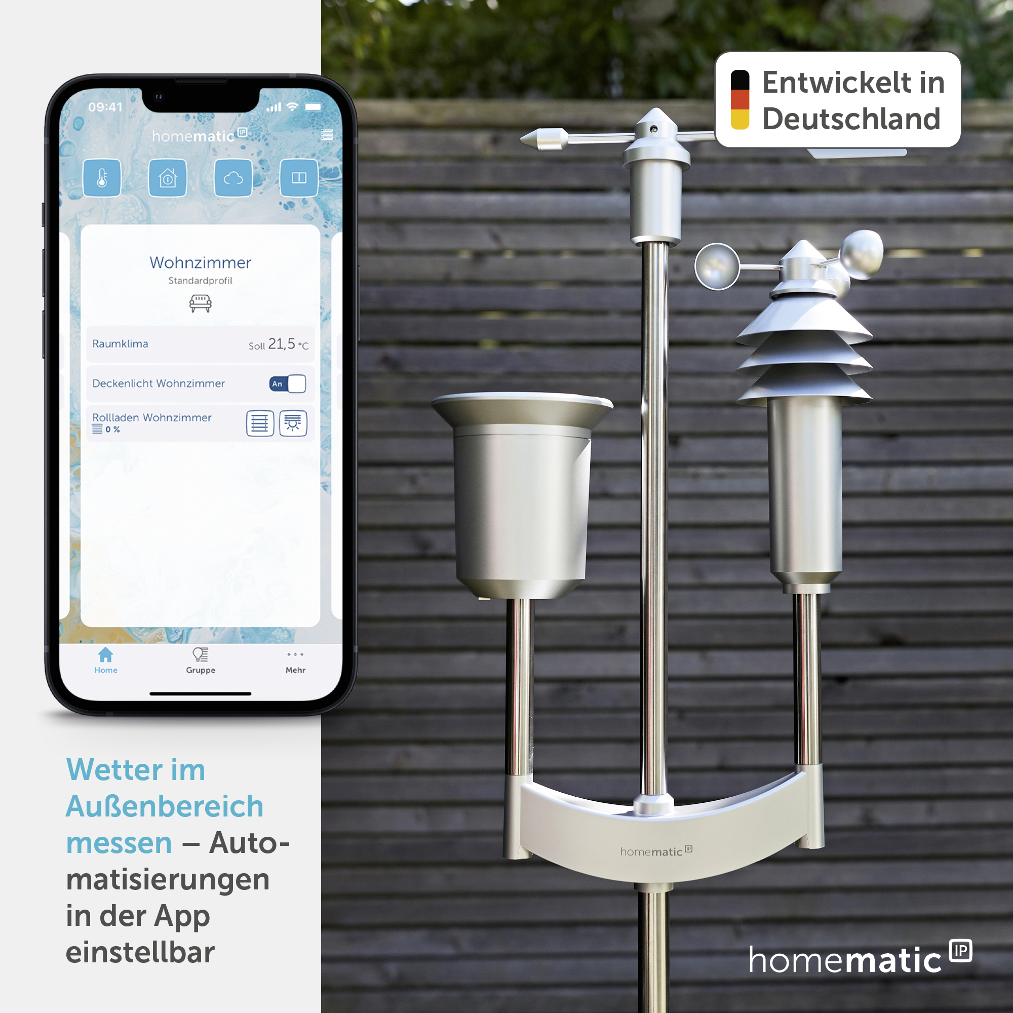 HOMEMATIC IP Smart Home 151821A0, Wettersensor Pro HOMEMATIC IP Smart Home 151821A0, Wettersensor Pro