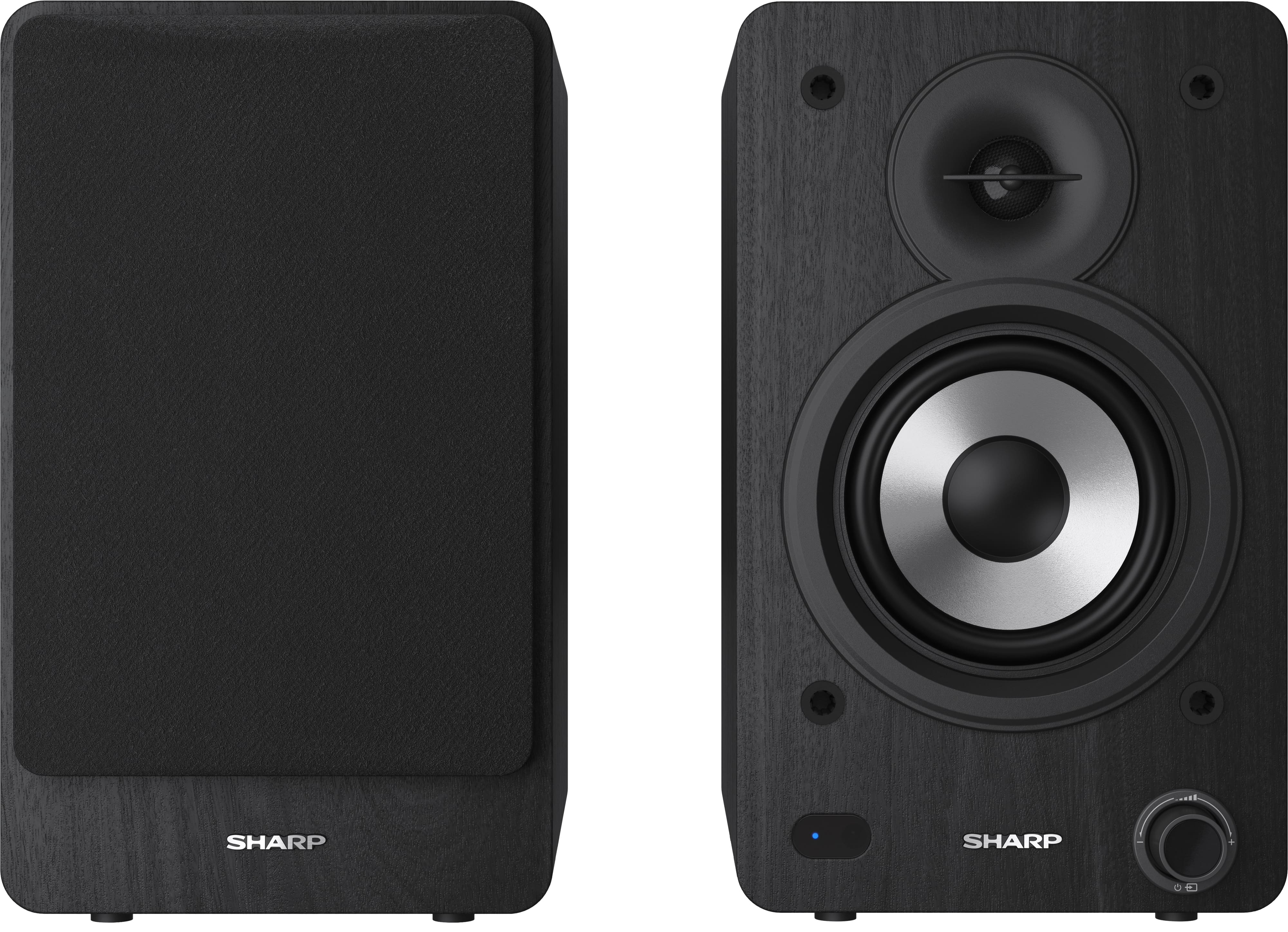 SHARP Lautsprecherboxen CP-SS30 (BK), 2-Wege, Bluetooth, USB, MP3, 60 W SHARP Lautsprecherboxen CP-SS30 (BK), 2-Wege, Bluetooth, USB, MP3, 60 W