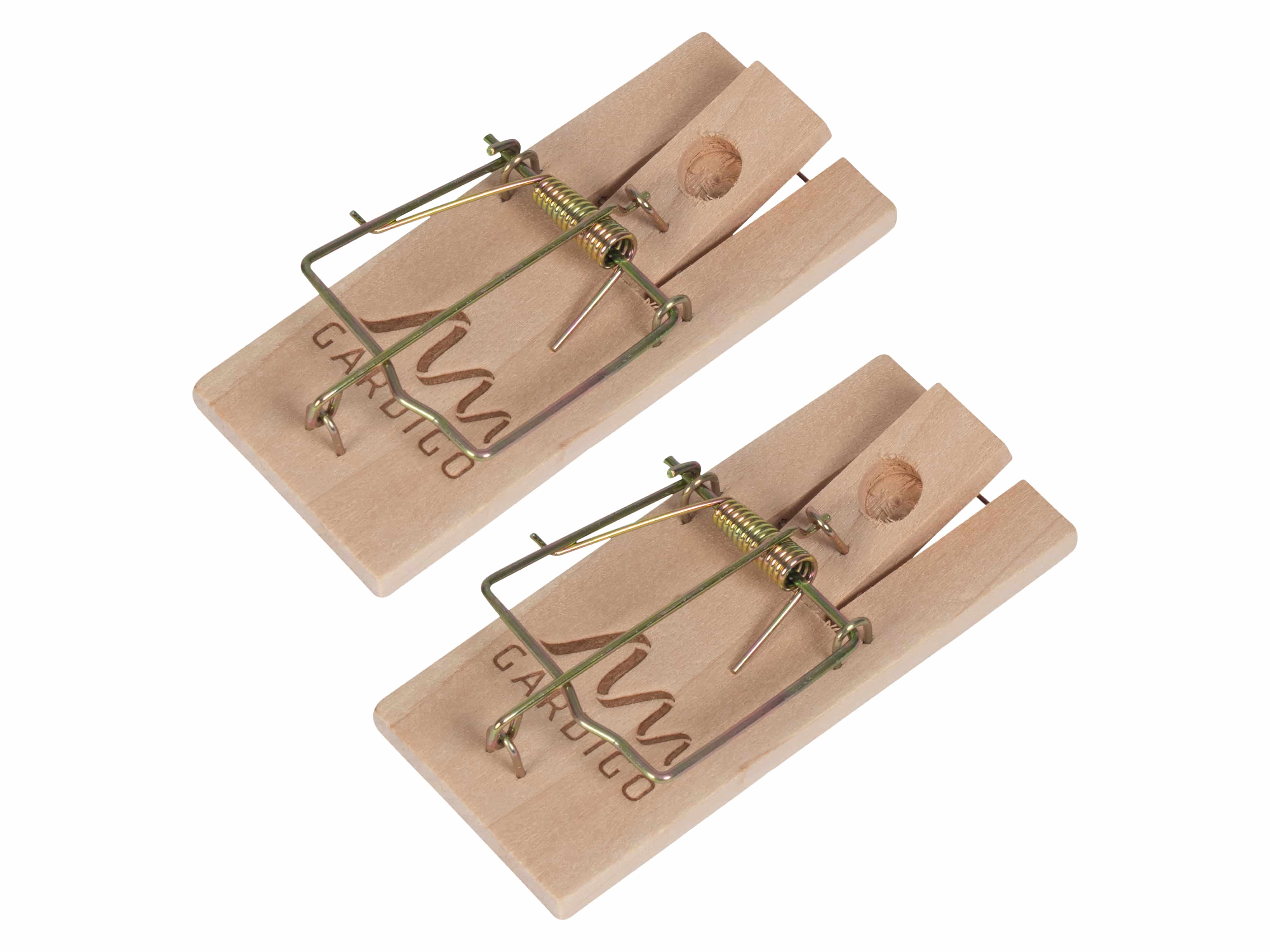 GARDIGO Mausefalle, Holz, 2 Stück