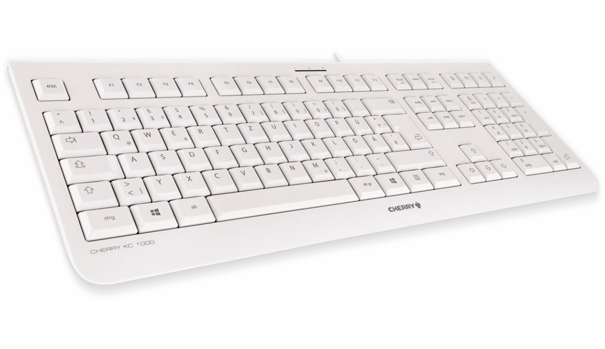 CHERRY Tastatur KC 1000, grau CHERRY Tastatur KC 1000, grau