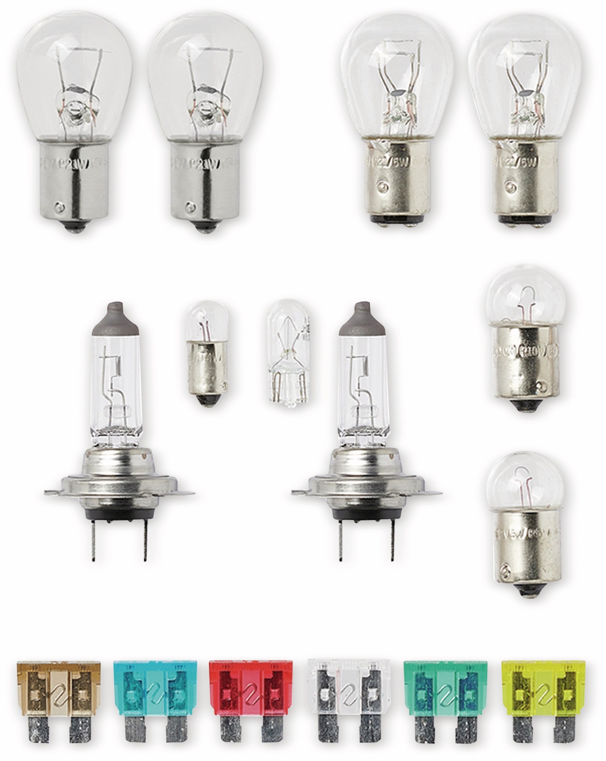 IWH KFZ-Ersatzlampen-Set XXL H7, 16-teilig IWH KFZ-Ersatzlampen-Set XXL H7, 16-teilig