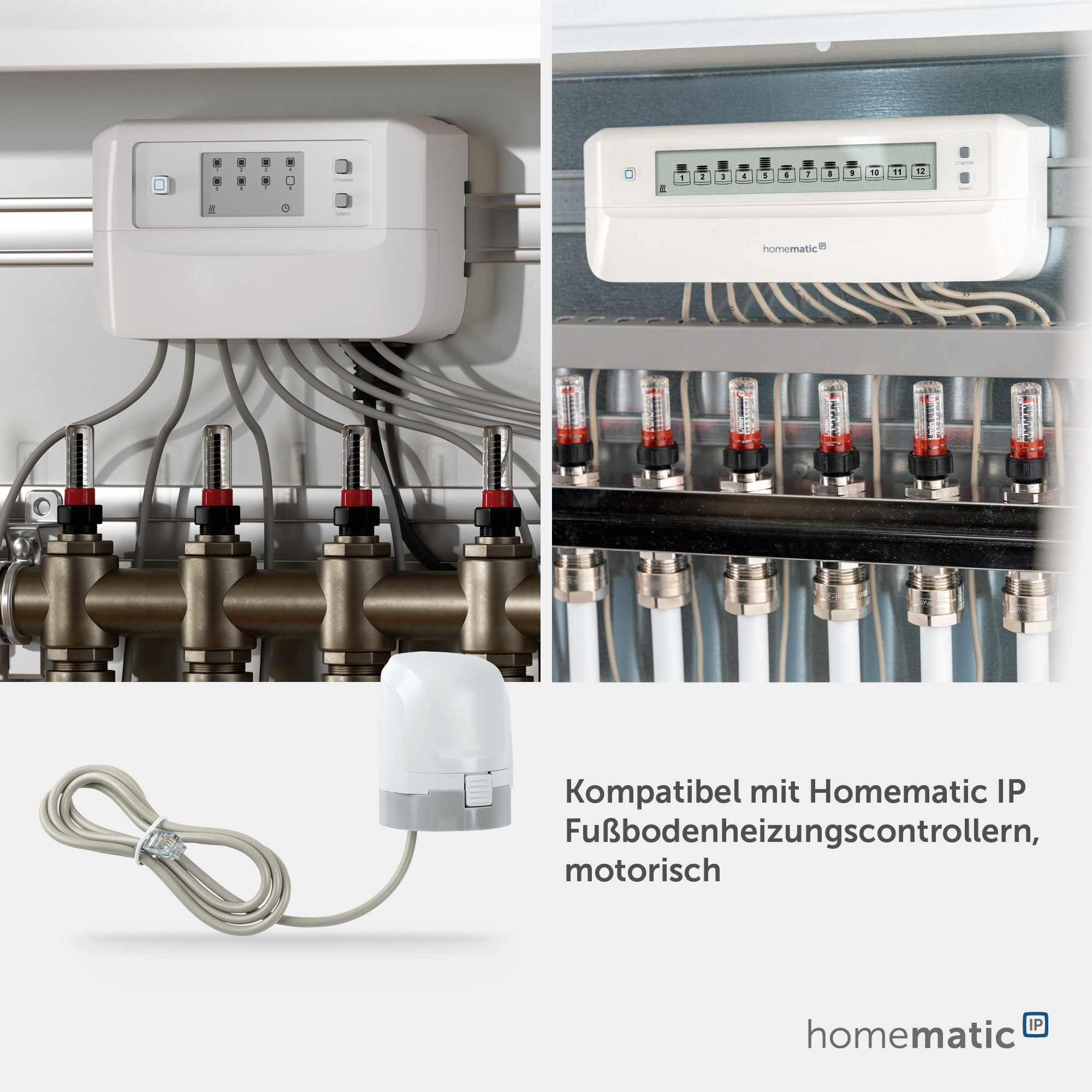 HOMEMATIC IP Smart Home 153309A0, Stellantrieb motorisch HOMEMATIC IP Smart Home 153309A0, Stellantrieb motorisch