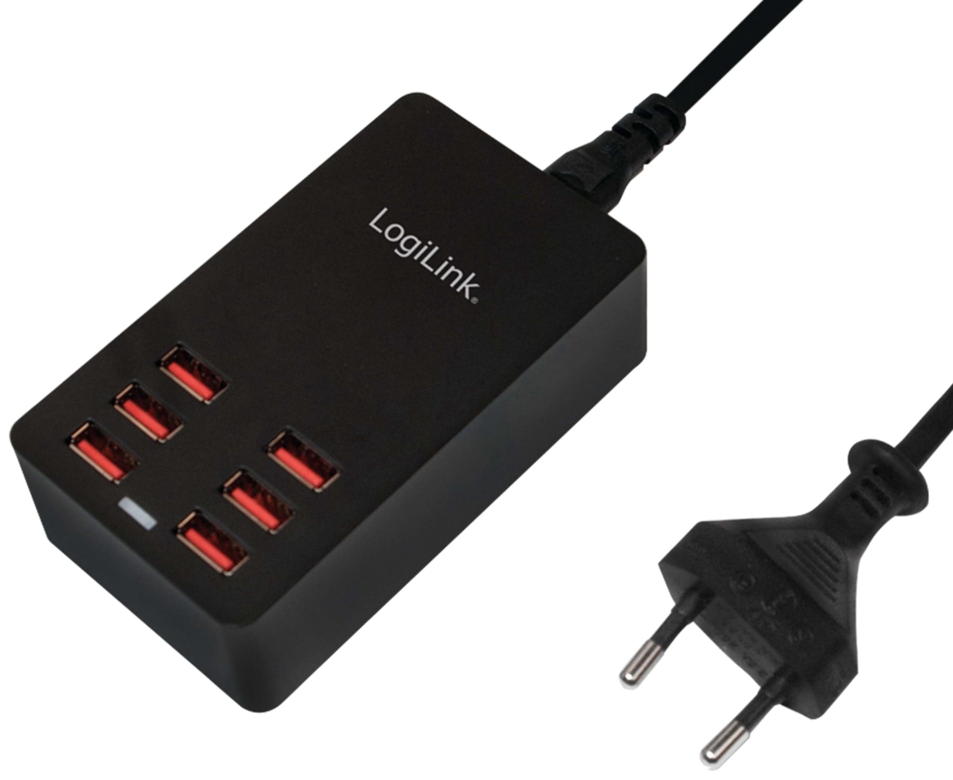 LOGILINK USB-Lader, PA0139, 6-fach, 32W, Tischgerät LOGILINK USB-Lader, PA0139, 6-fach, 32W, Tischgerät