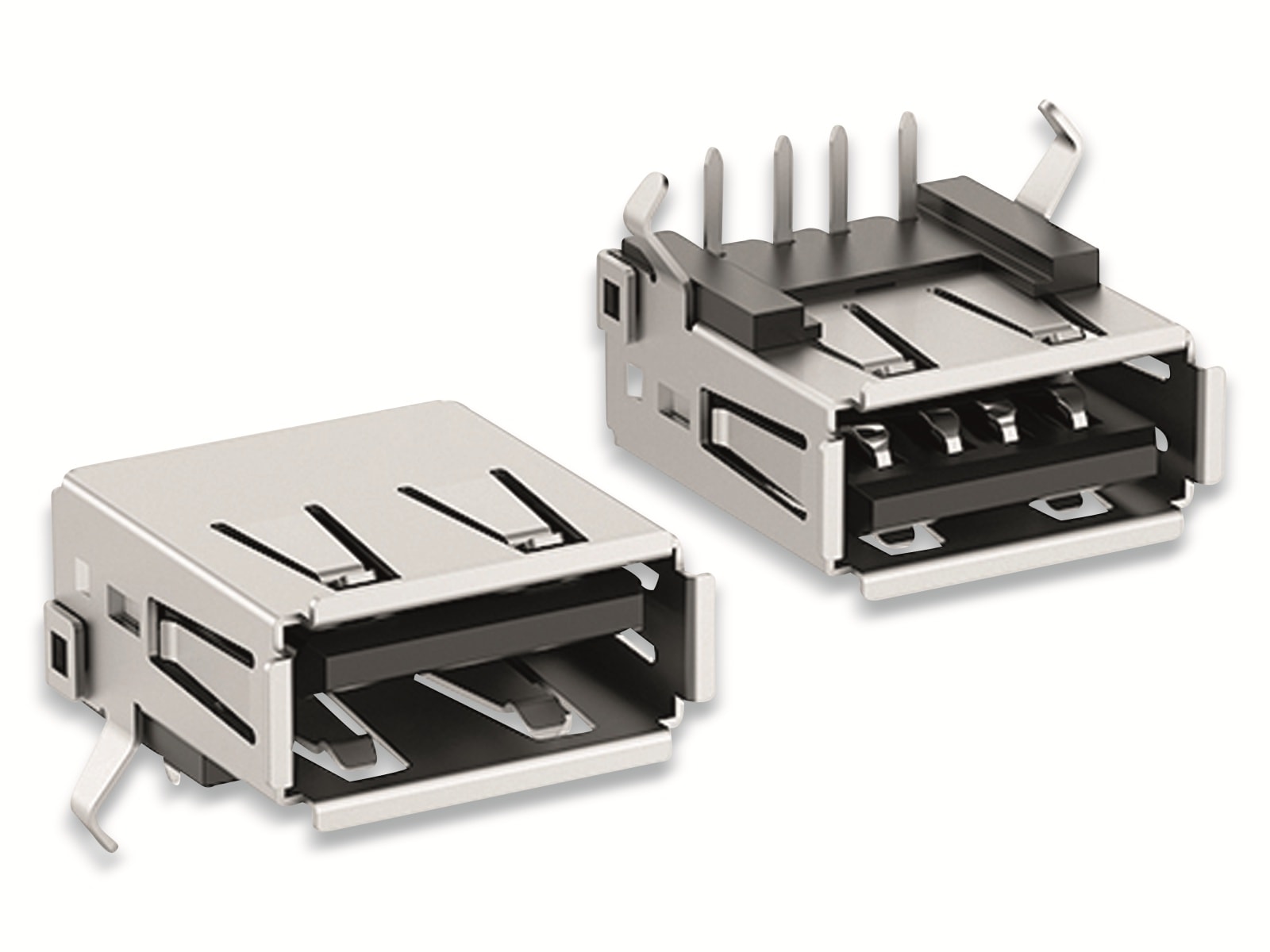 FISCHER ELEKTRONIK USB-Buchse, USB 2 A 90, 10145230, USB Typ A, Polzahl 4 FISCHER ELEKTRONIK USB-Buchse, USB 2 A 90, 10145230, USB Typ A, Polzahl 4