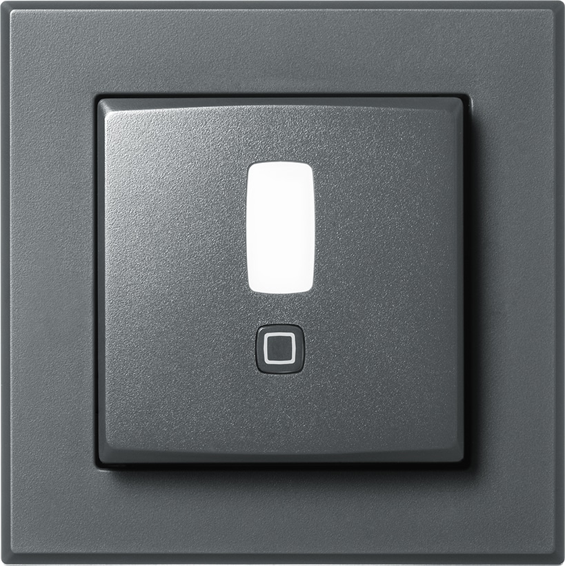 HOMEMATIC IP 159903A0, Bewegungsmelder, 55er Rahmen, innen, anthrazit HOMEMATIC IP 159903A0, Bewegungsmelder, 55er Rahmen, innen, anthrazit