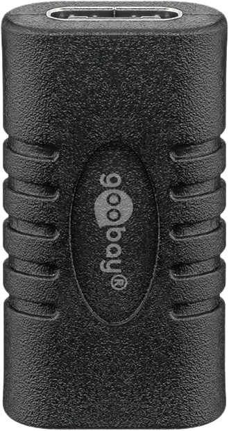 GOOBAY USB-C-Adapter 45401 Kupplung schwarz GOOBAY USB-C-Adapter 45401 Kupplung schwarz