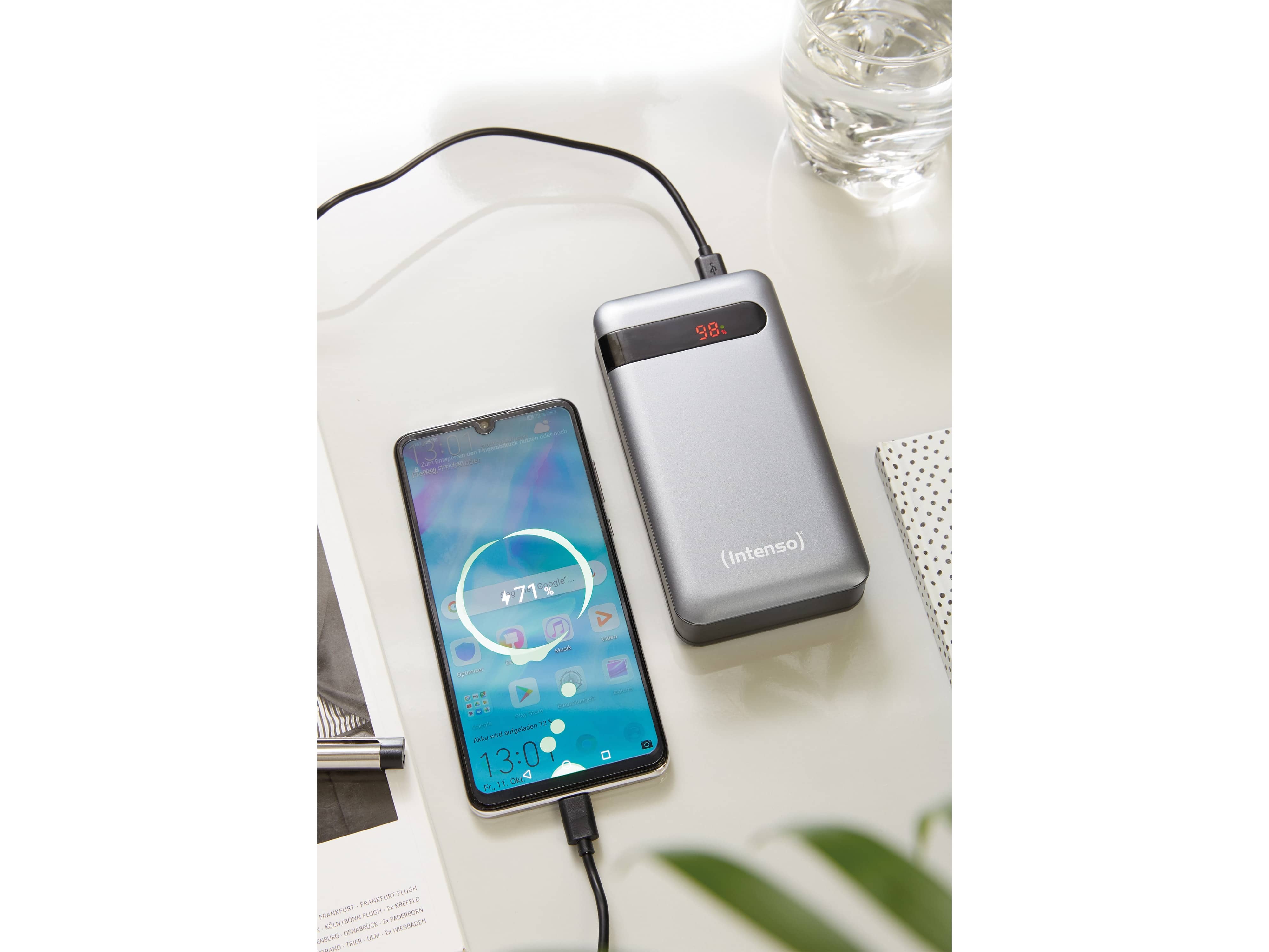 INTENSO USB Powerbank 7332354 PD 20000, 20.000mAh, anthrazit INTENSO USB Powerbank 7332354 PD 20000, 20.000mAh, anthrazit