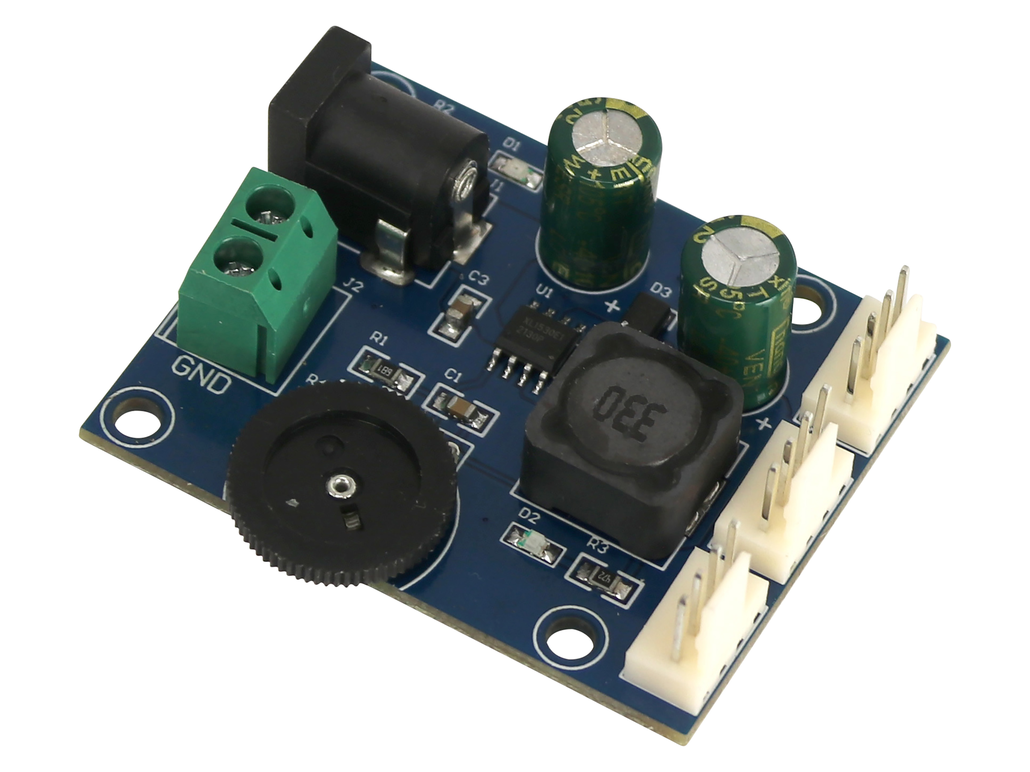 DAYPOWER Lüftersteuerungsmodul PCBUCK-FANX3, 12 V, 3-Wege DAYPOWER Lüftersteuerungsmodul PCBUCK-FANX3, 12 V, 3-Wege