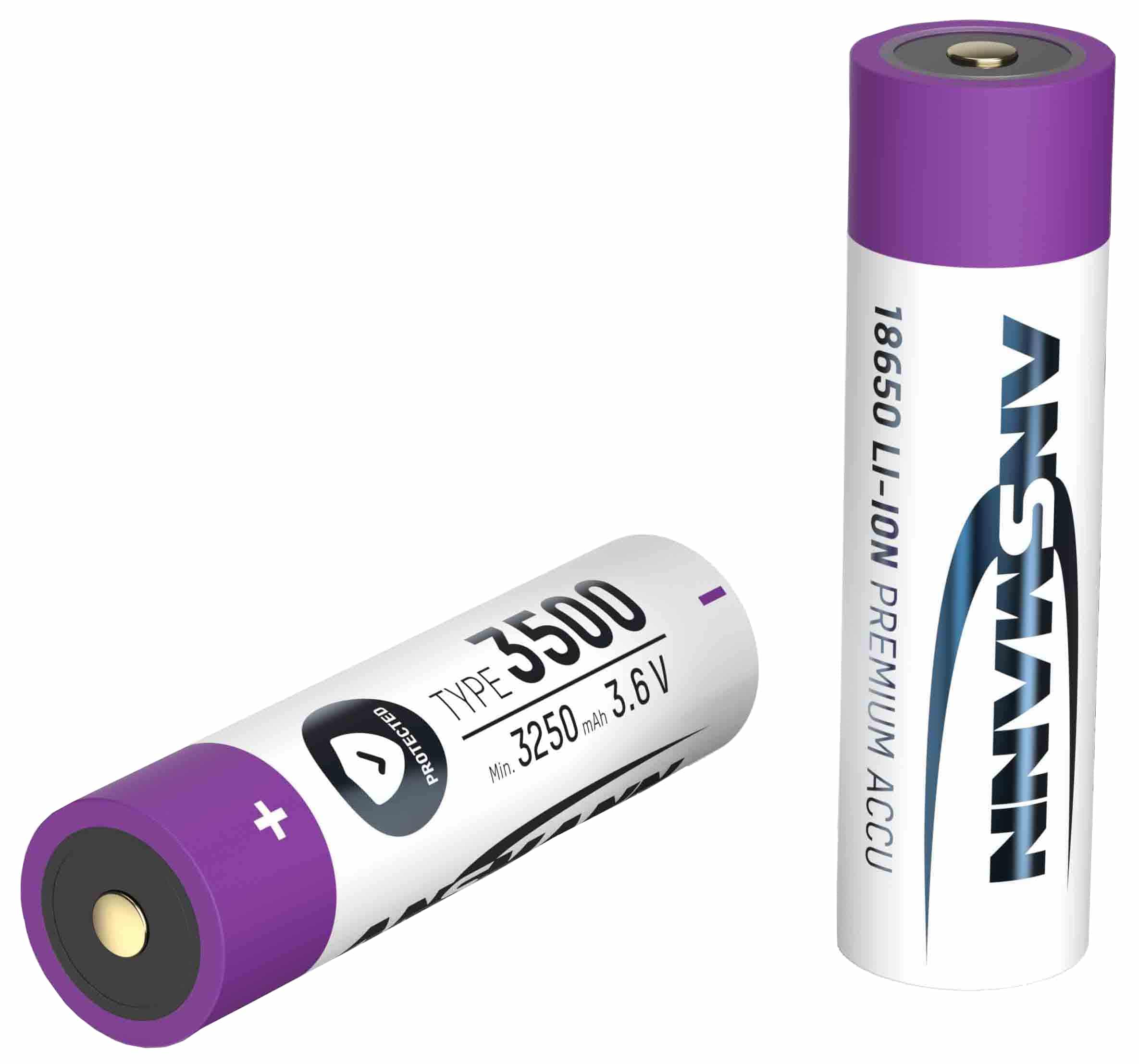 ANSMANN LiIon-Akku 1307-0001, 18650, 1S1P, 3,7 V/3500 mAh ANSMANN LiIon-Akku 1307-0001, 18650, 1S1P, 3,7 V/3500 mAh
