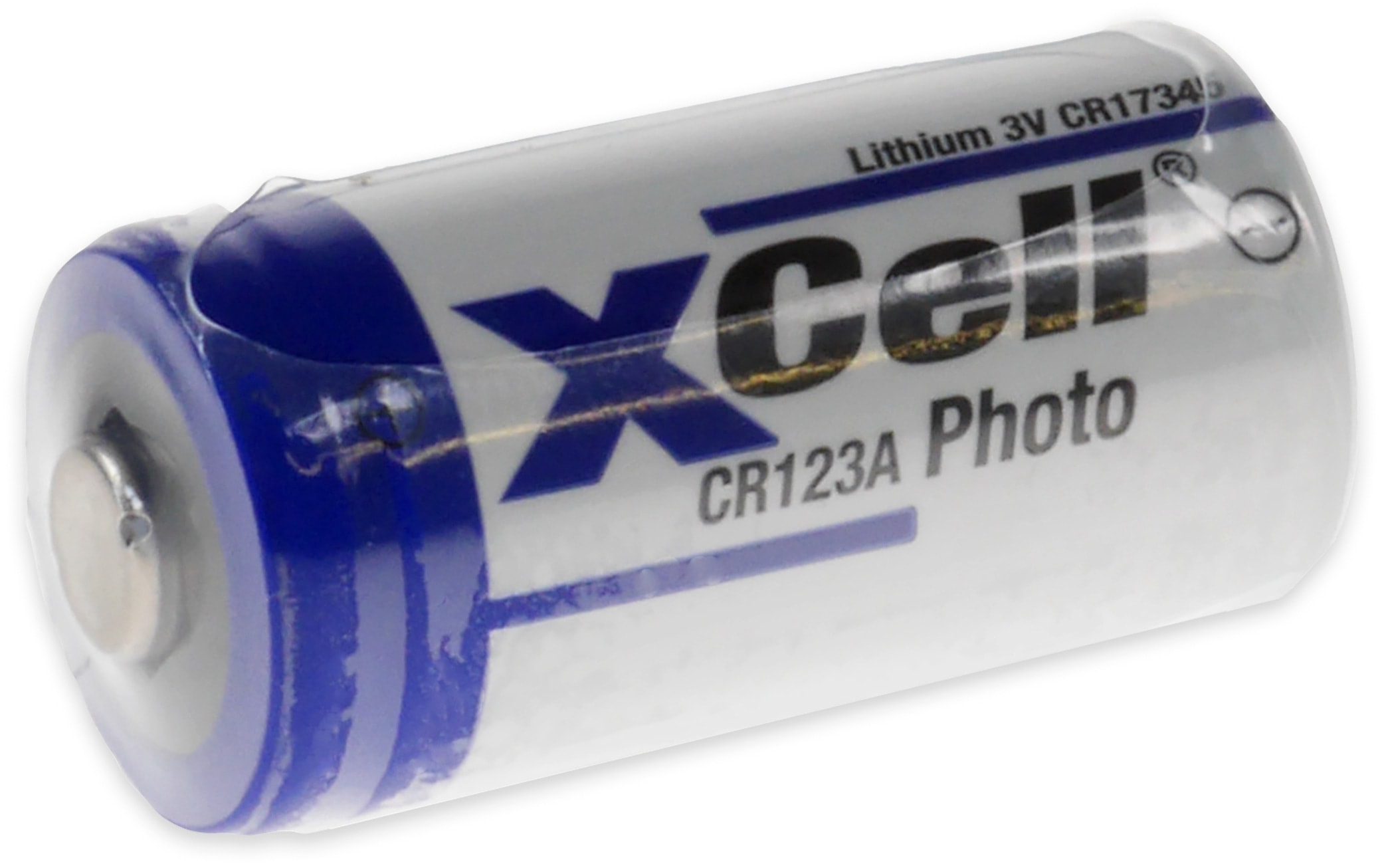 XCELL Lithium-Fotobatterie CR123A bulk, 3 V-, 1550 mAh XCELL Lithium-Fotobatterie CR123A bulk, 3 V-, 1550 mAh