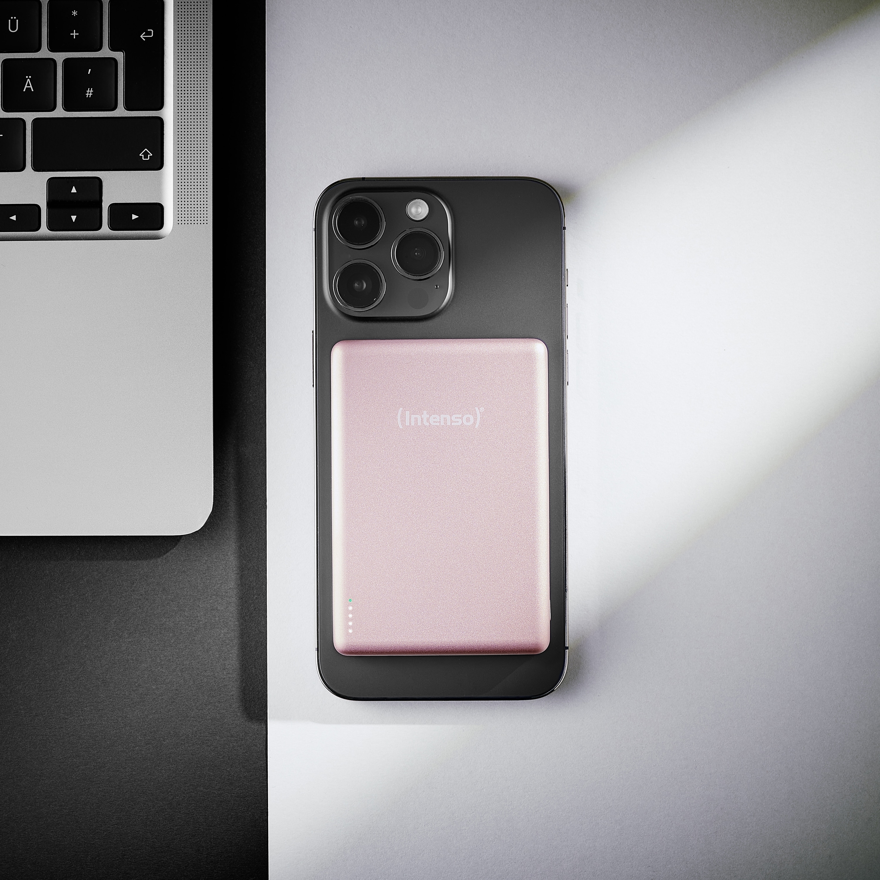 INTENSO Powerbank Magnetic Wireless, MW 10000, rose INTENSO Powerbank Magnetic Wireless, MW 10000, rose