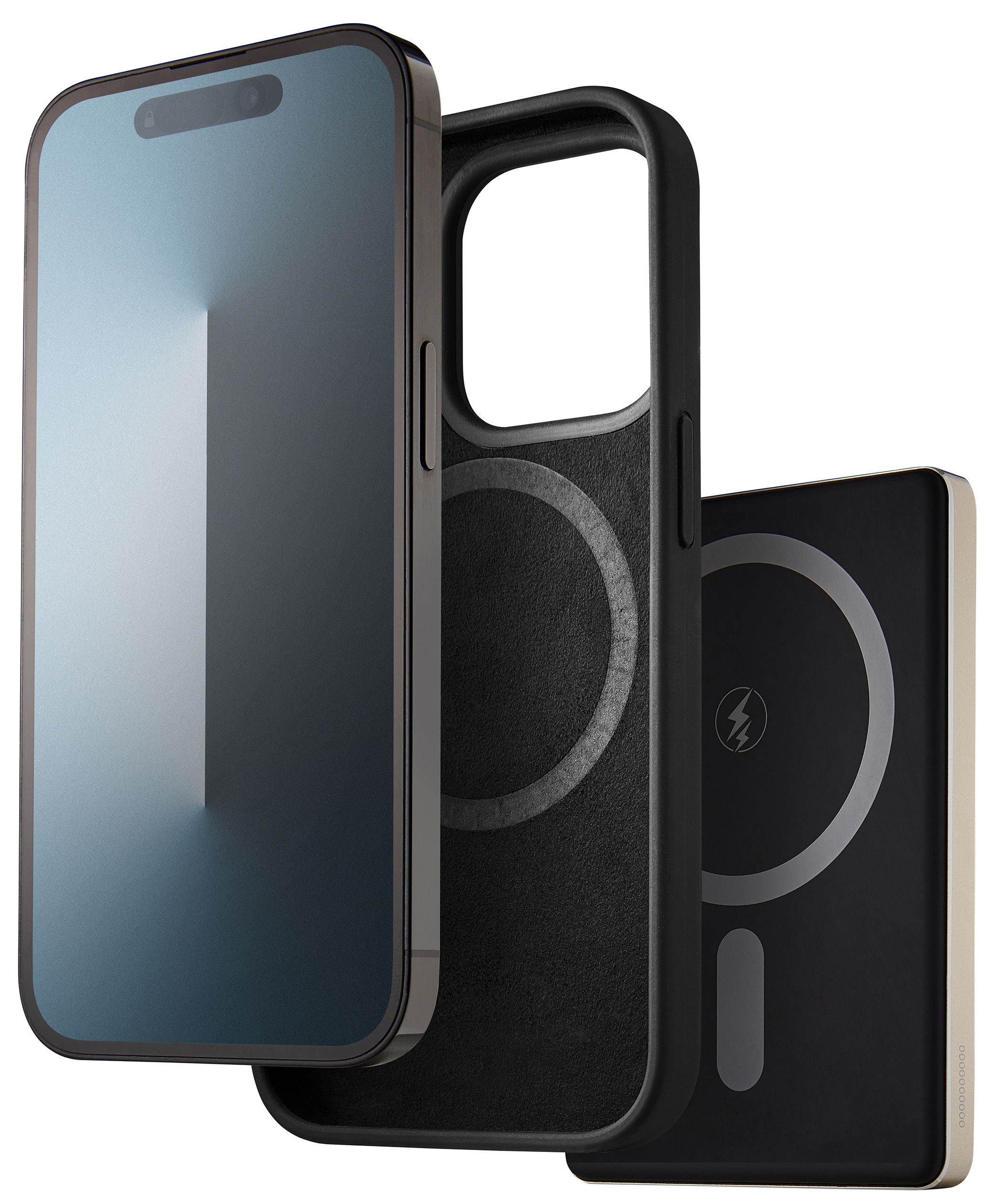 INTENSO Powerbank Magnetic Wireless, MW 5000, 5000 mAh, champange Powerbank INTENSO Magnetic Wireless, MW 5000, 5000 mAh, champange