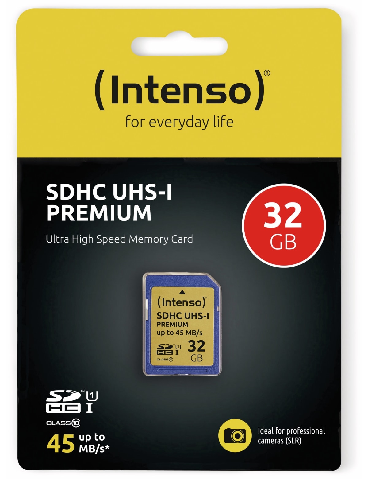INTENSO SDHC Card 3421480, 32 GB, Class 10, UHS-I INTENSO SDHC Card 3421480, 32 GB, Class 10, UHS-I