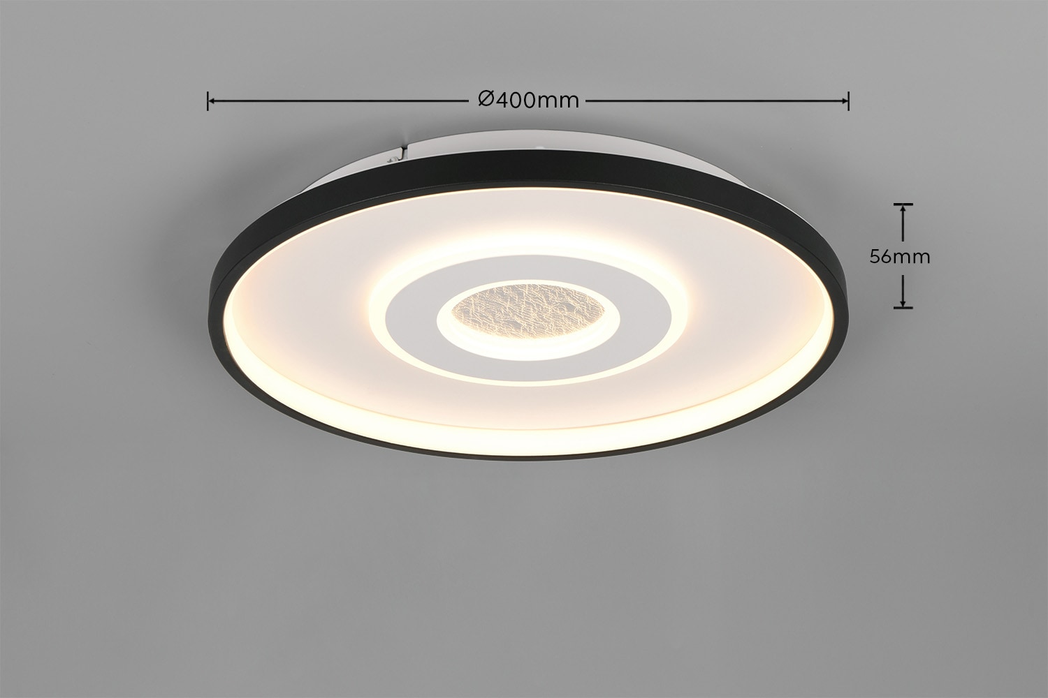 TRIO LED-Deckenleuchte Nazar, 633910134, 24W, 2600lm, 3000K TRIO LED-Deckenleuchte Nazar, 633910134, 24W, 2600lm, 3000K