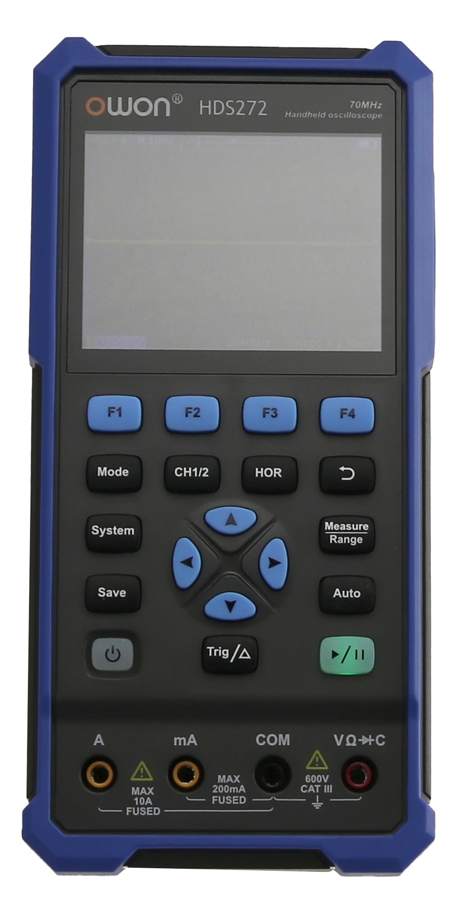 OWON LCD-Oszilloskop mit Multimeter, HDS272, 2-Kanal, 70 MHz OWON LCD-Oszilloskop mit Multimeter, HDS272, 2-Kanal, 70 MHz