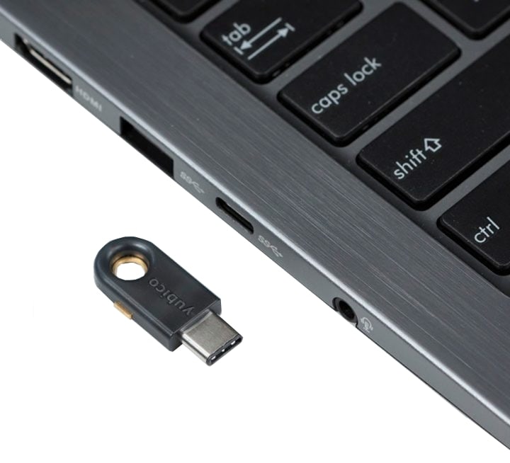 YUBICO Sicherheitsschlüssel YubiKey 5C YUBIKO Sicherheitsschlüssel YubiKey 5C