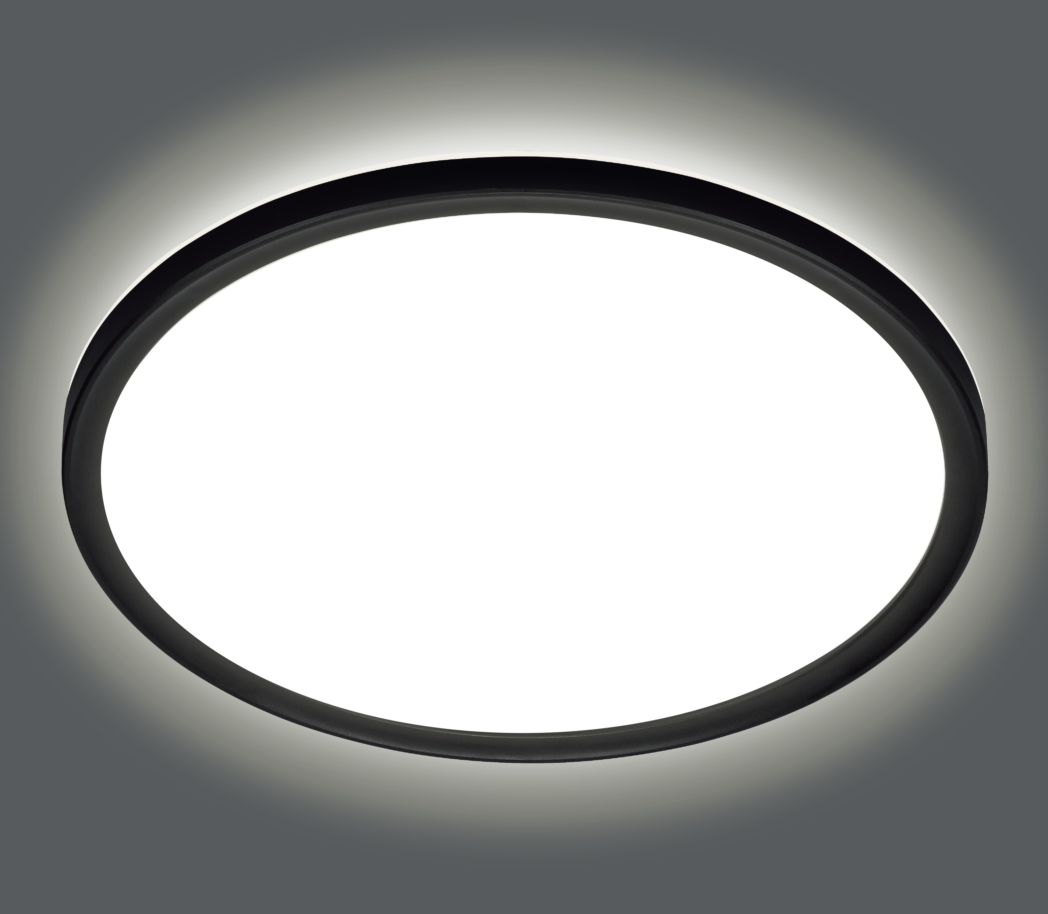 BLULAXA LED-Deckenleuchte, 18W, 3000K, 2200lm, warmweiß, IP20, schwarz BLULAXA LED-Deckenleuchte, 18W, 3000K, 2200lm, warmweiß, IP20, schwarz