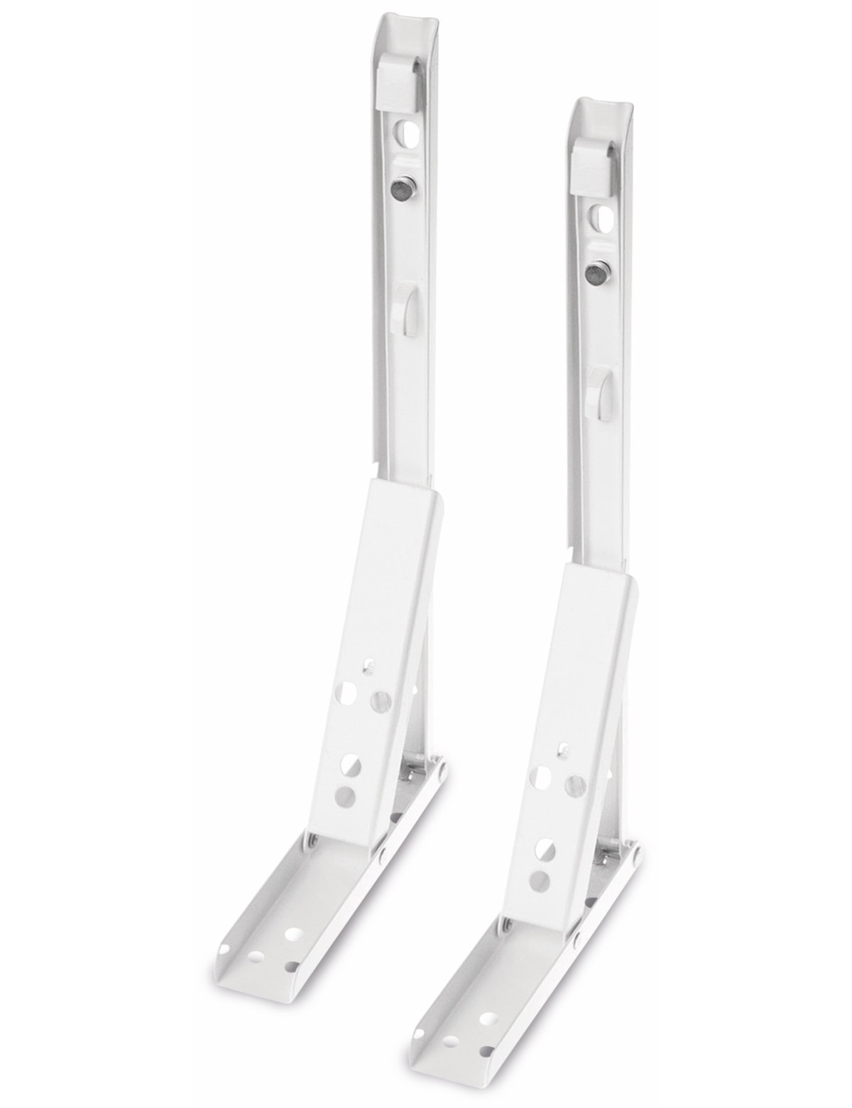 Regalwinkel-Set, klappbar, 295 mm, weiß, 2 Stück
