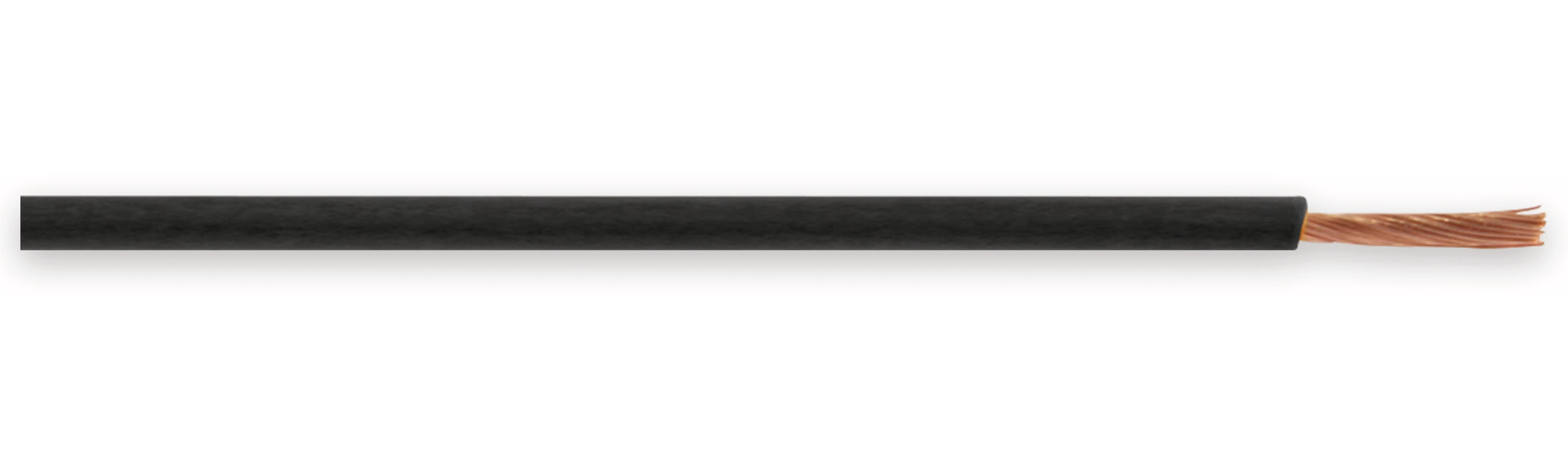 RAUTRONIC Litze H07V-K, 1,5mm², 10m, schwarz