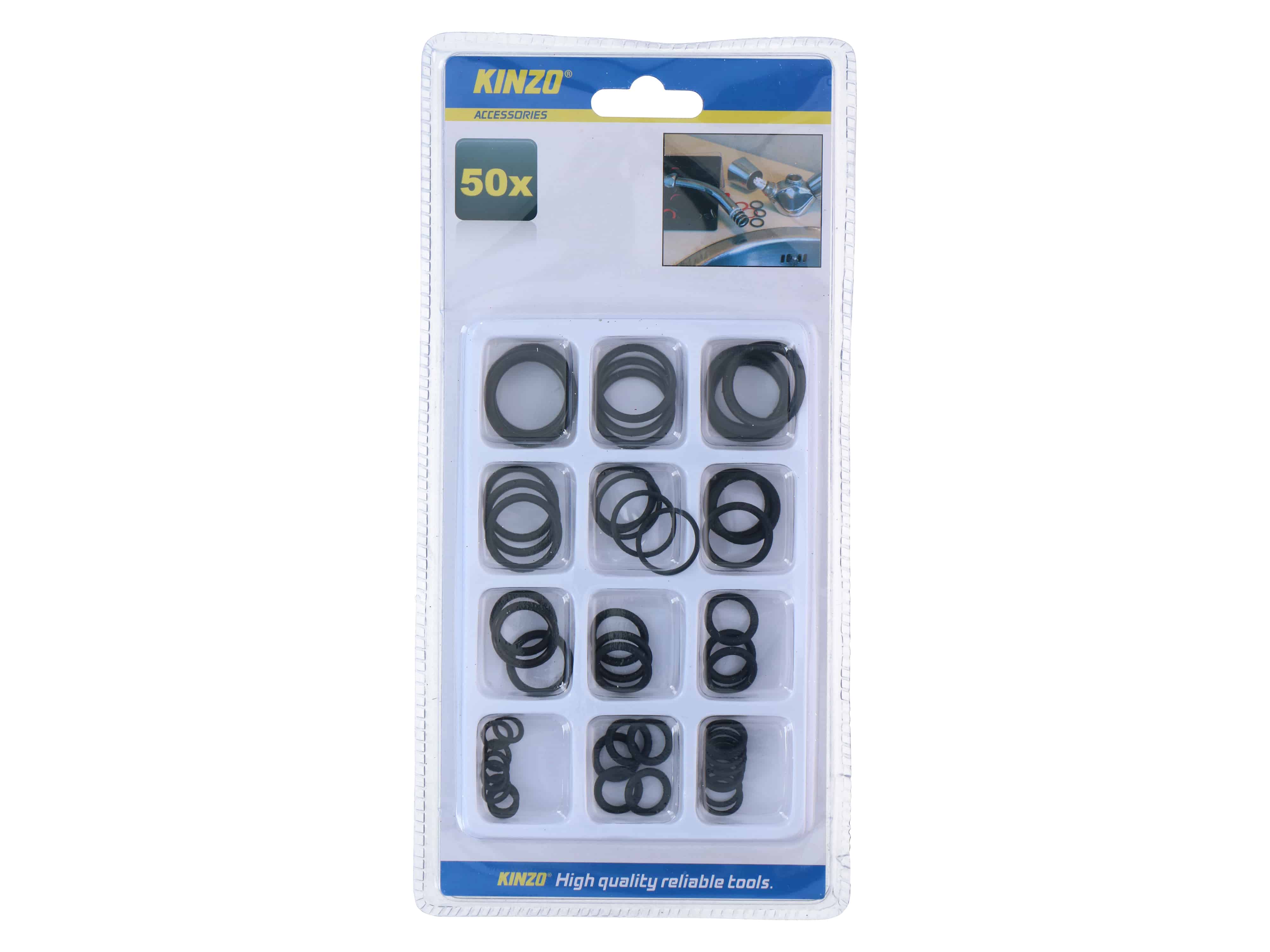 KINZO, Dichtring-Set, 50-teilig KINZO, Dichtring-Set, 50-teilig