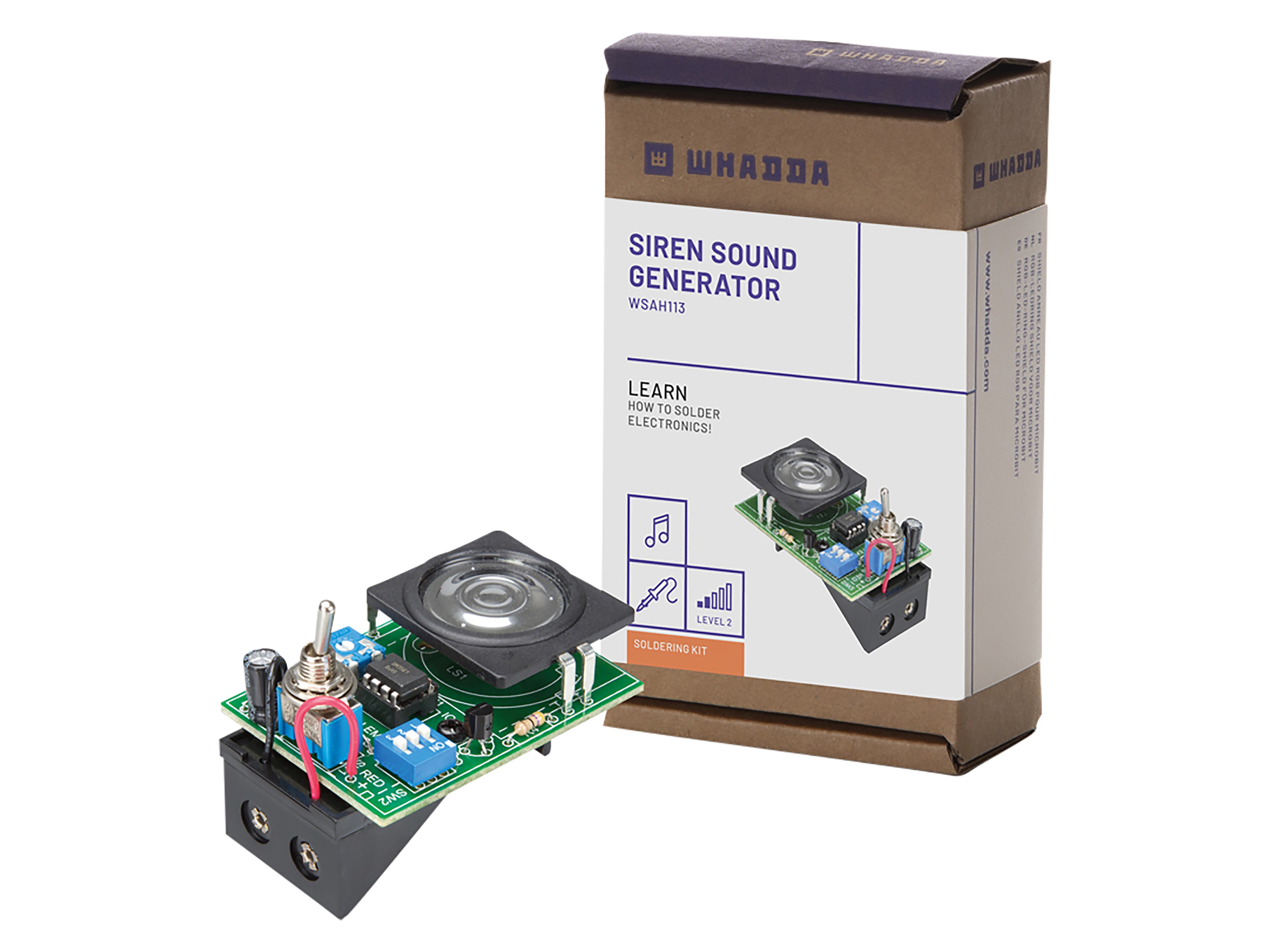 WHADDA Sirene Sound Generator WSAH113 WHADDA Sirene Sound Generator WSAH113
