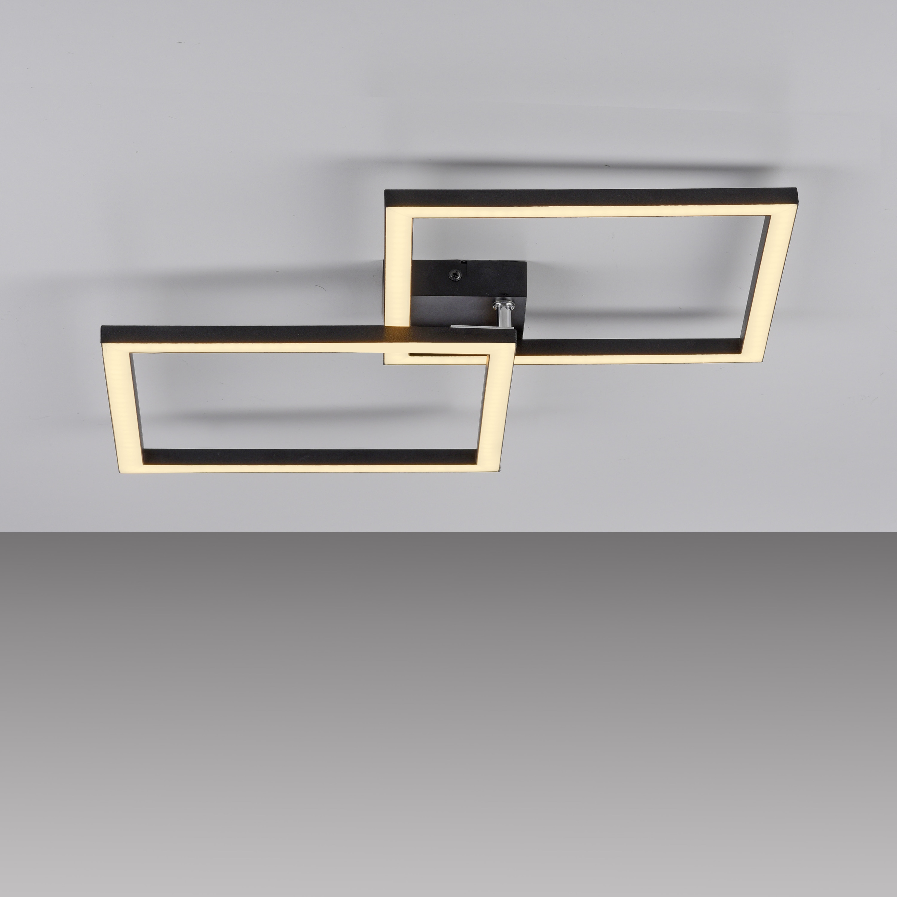 JUST LIGHT LED-Deckenleuchte 14708-18, 20W, 3000K, 2690lm, IP20, schwarz JUST LIGHT LED-Deckenleuchte 14708-18, 20W, 3000K, 2690lm, IP20, schwarz
