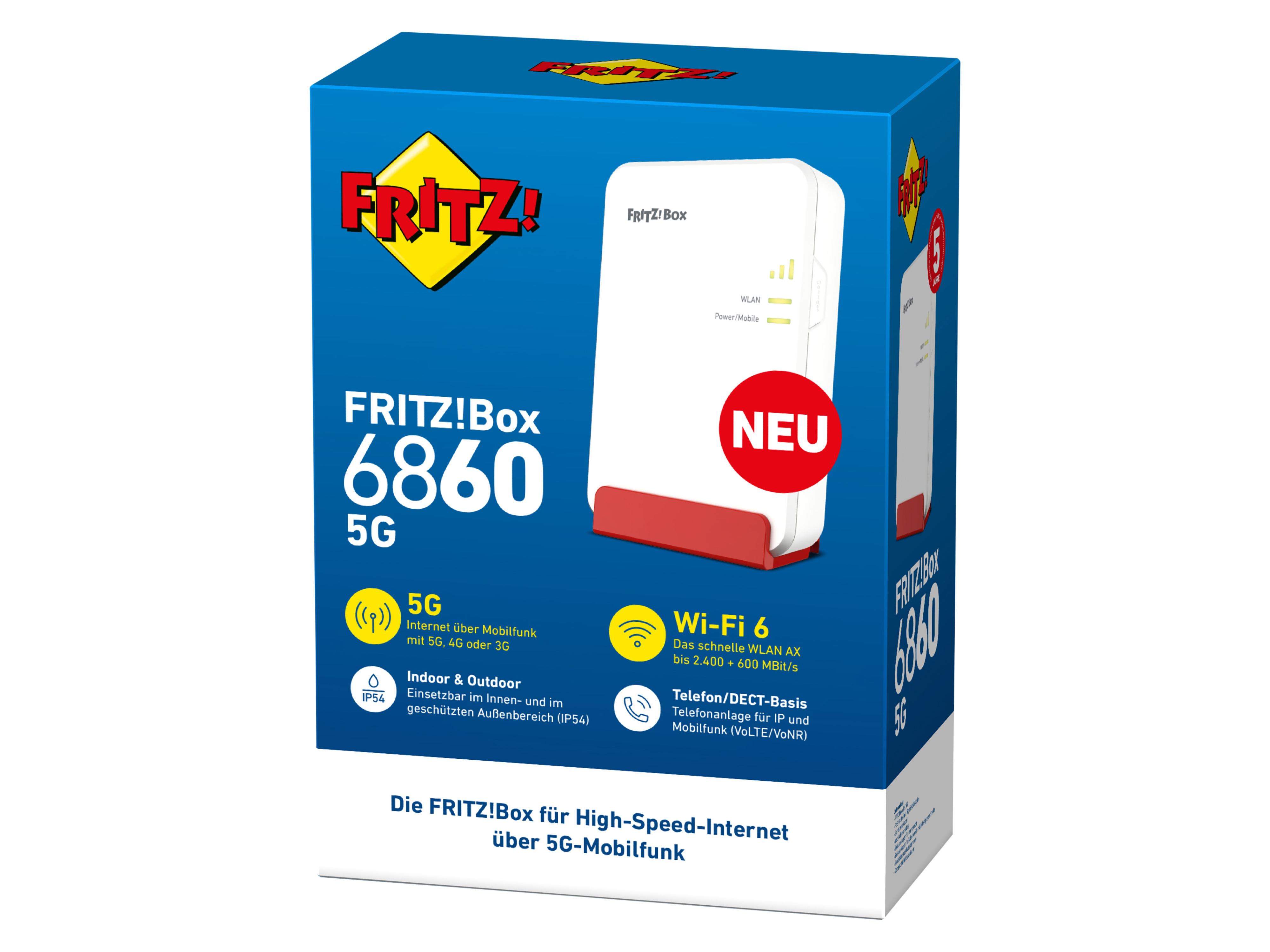 AVM WLAN Router FRITZ!Box 6860 5G AVM WLAN Router FRITZ!Box 6860 5G