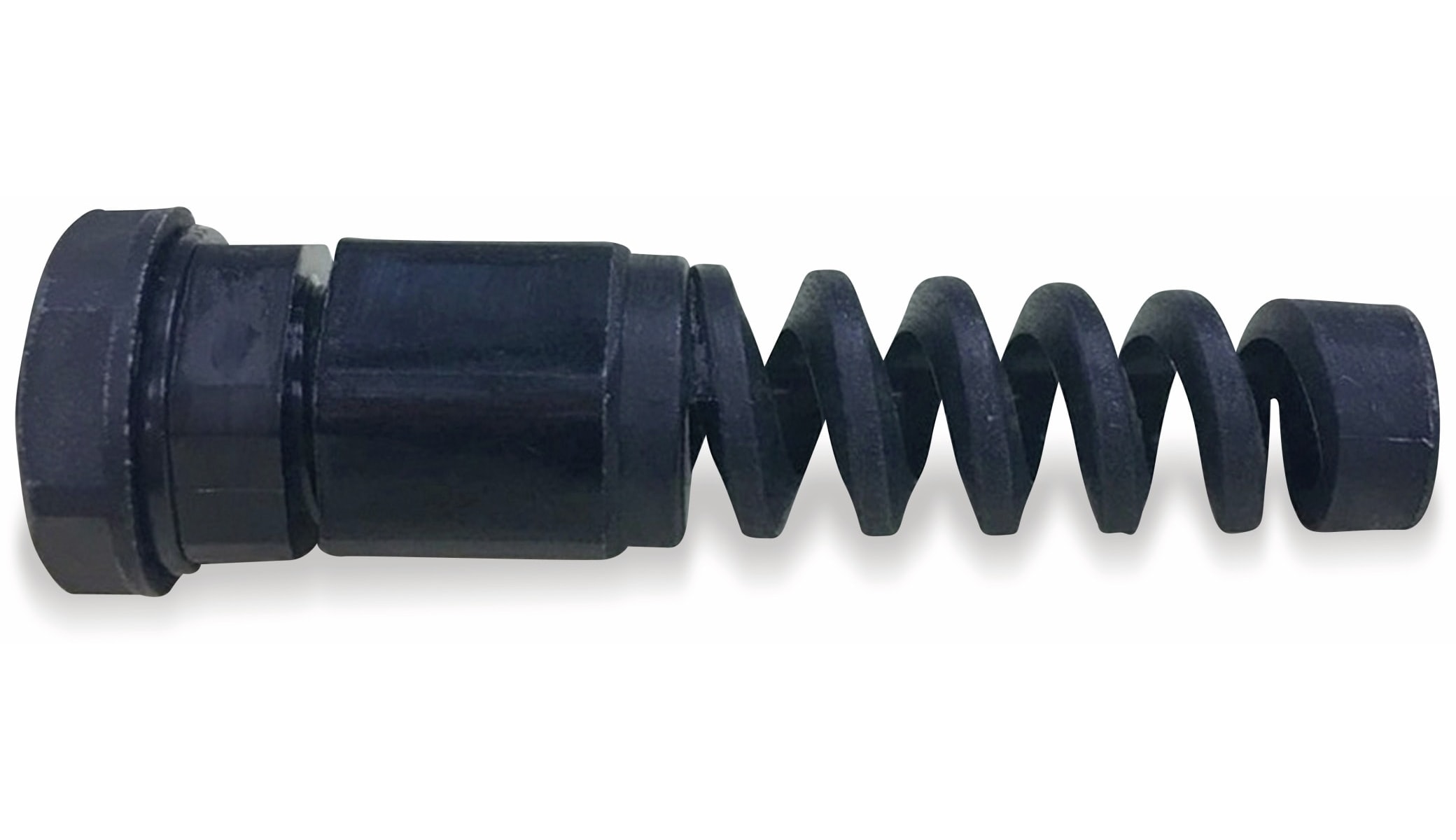 KSS Kabelverschraubung, M25, schwarz, 13 bis 18, Knickschutz KSS Kabelverschraubung, M25, schwarz, 13 bis 18