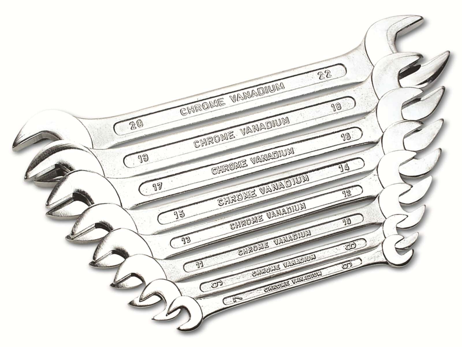 BRÜDER MANNESMANN Gabelschlüsselsatz, 8-teilig BRÜDER MANNESMANN Gabelschlüsselsatz, 8-teilig
