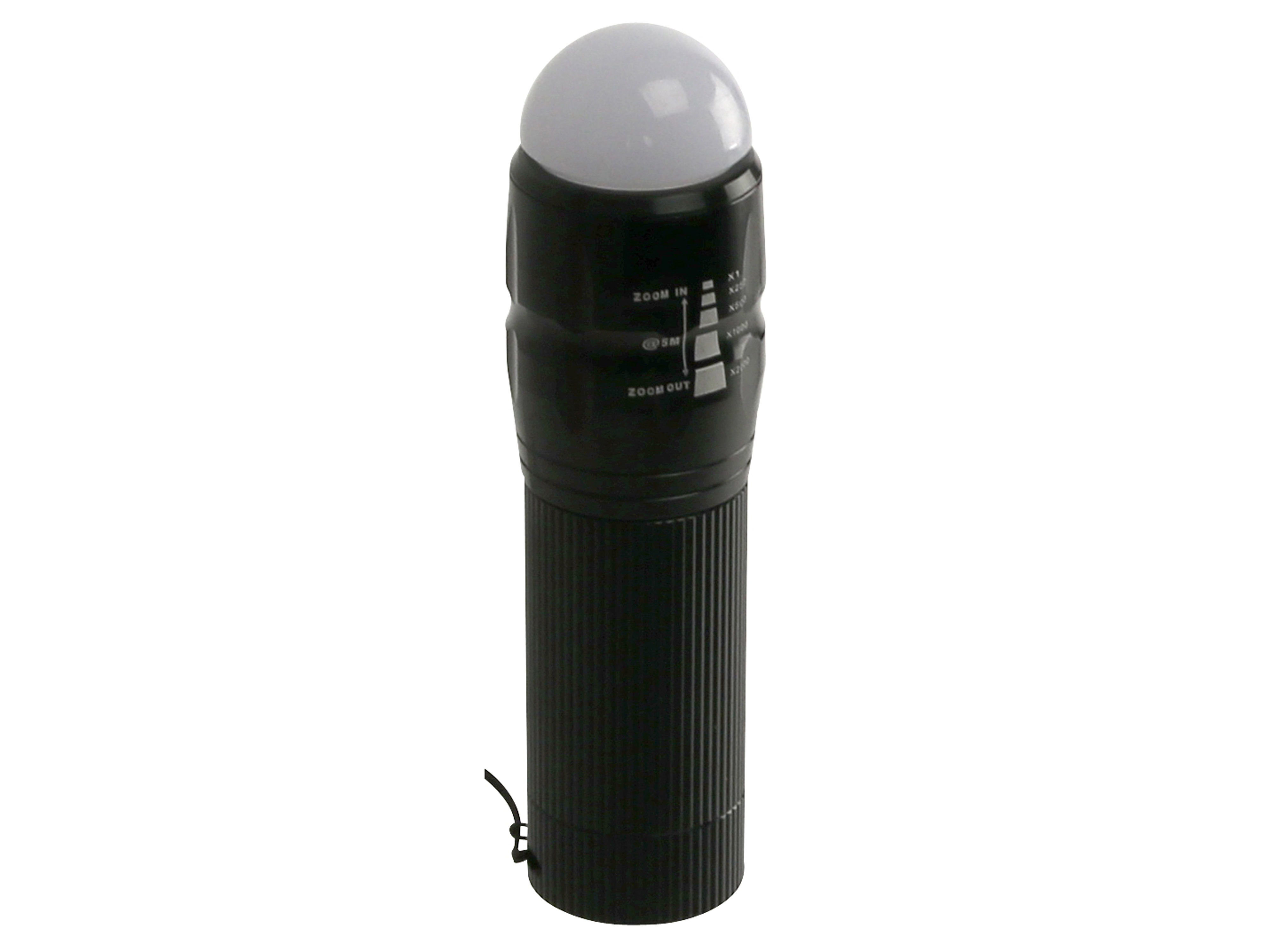 LED-Taschenlampe, WTE-490M-1, Alu, 400 lm, schwarz LED-Taschenlampe, WTE-490M-1, Alu, 400 lm, schwarz