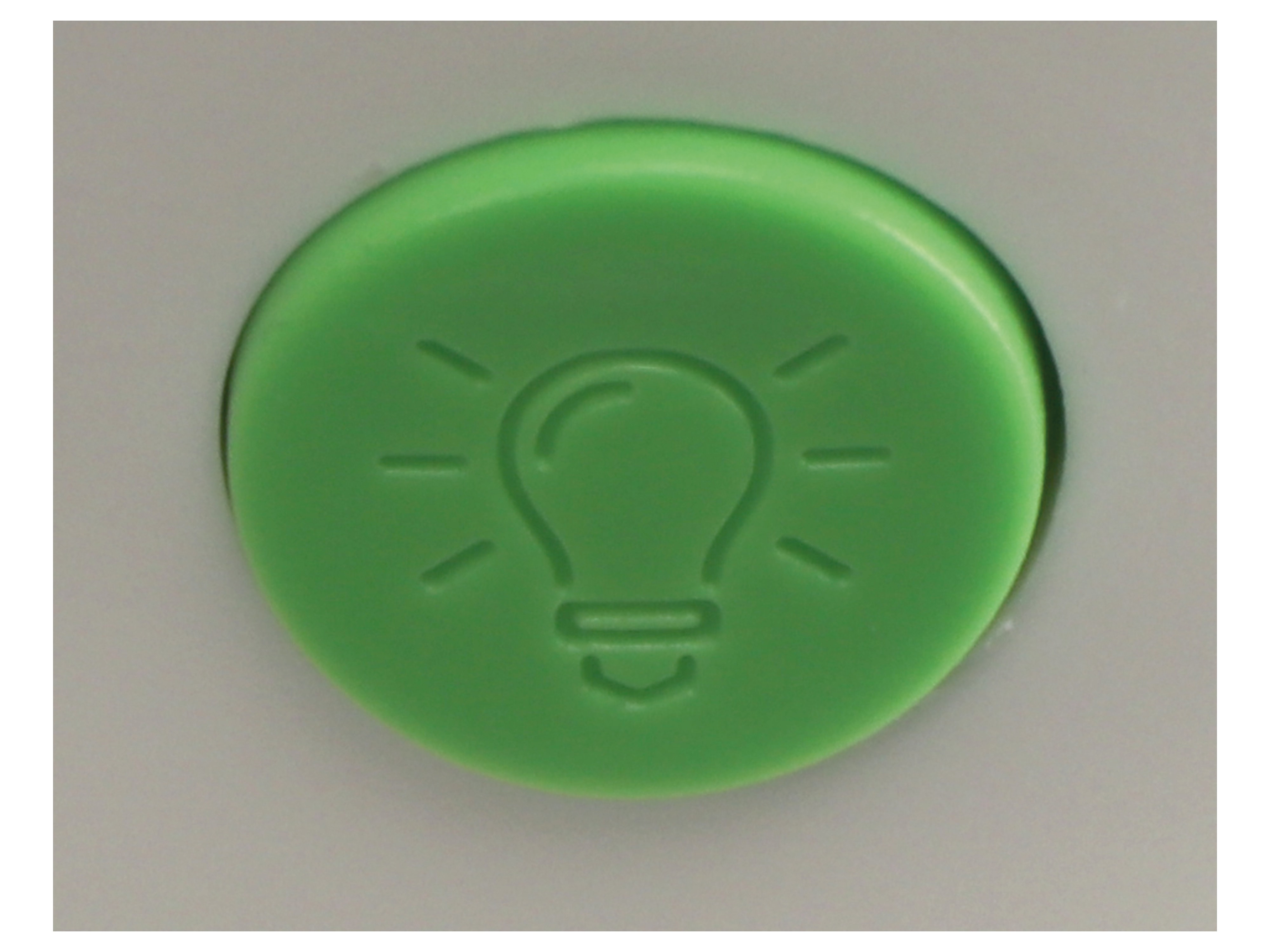 Quarzwecker, 823-02-2020-08, weiß/grün, B-Ware Quarzwecker, 823-02-2020-08, weiß/grün, B-Ware