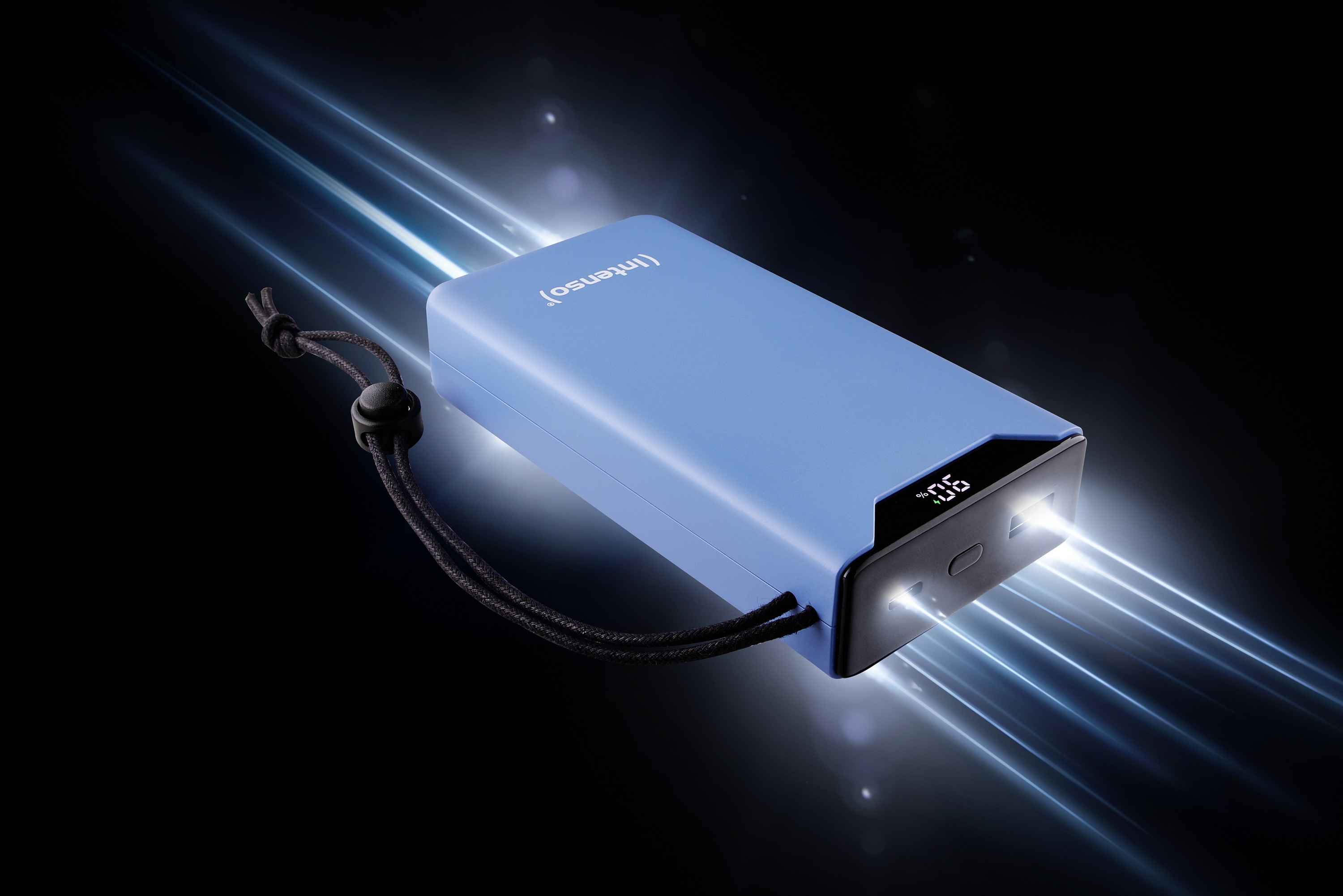INTENSO USB Powerbank 7332055, F20000, 20.000mAh, 20 W, blau INTENSO USB Powerbank 7332055, F20000, 20.000mAh, 20 W, blau
