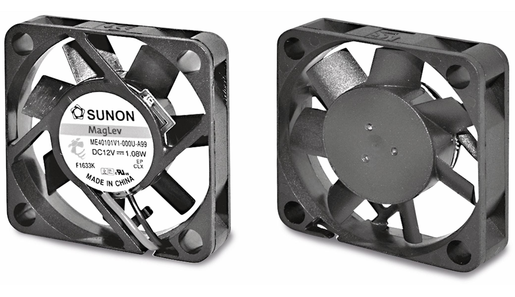 SUNON Axiallüfter MF40100V21000UA99, 40x40x10 mm, 5 V- SUNON Axiallüfter MF40100V21000UA99, 40x40x10 mm, 5 V-