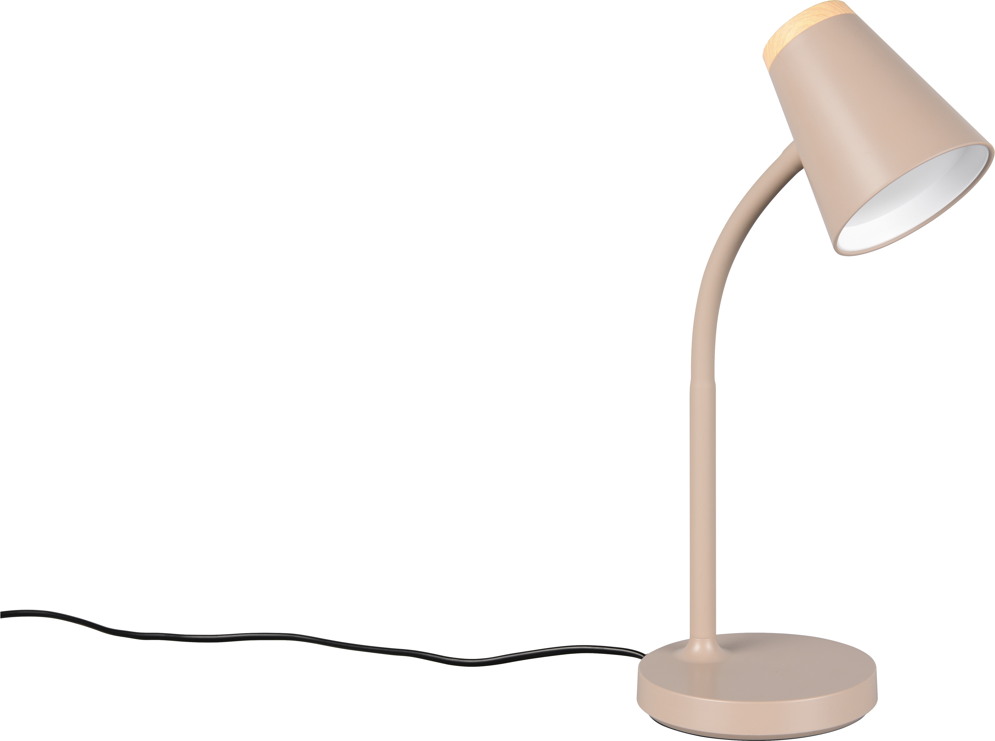 REALITY LED-Tischleuchte PONGO, R55831143, 4,5W, 500lm, 3000K, beige REALITY LED-Tischleuchte PONGO, R55831143, 4,5W, 500lm, 3000K, beige