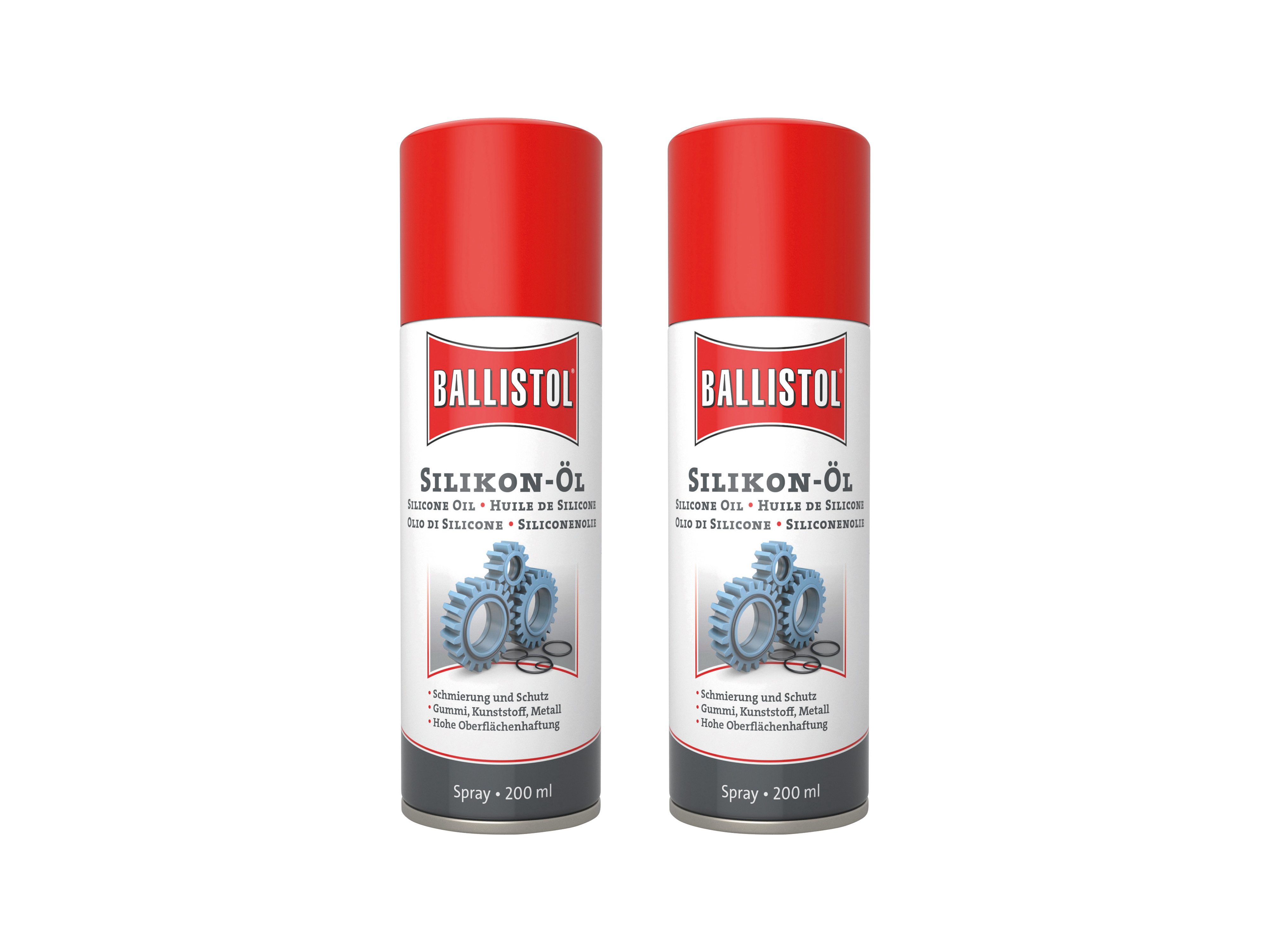 BALLISTOL Silikon-Öl Spray, 200 ml, 2 Stück BALLISTOL Silikon-Öl Spray, 200 ml, 2 Stück