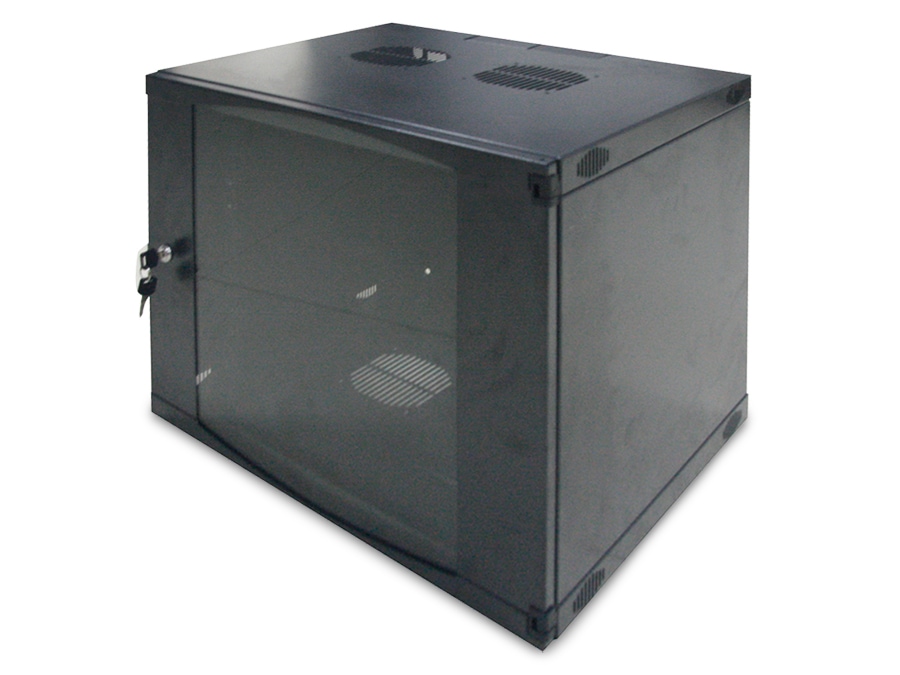 LOGILINK 19" Wandgehäuse W09F64B, einteilig, 9 HE, dunkelgrau LOGILINK 19" Wandgehäuse W09F64B, einteilig, 9 HE, dunkelgrau