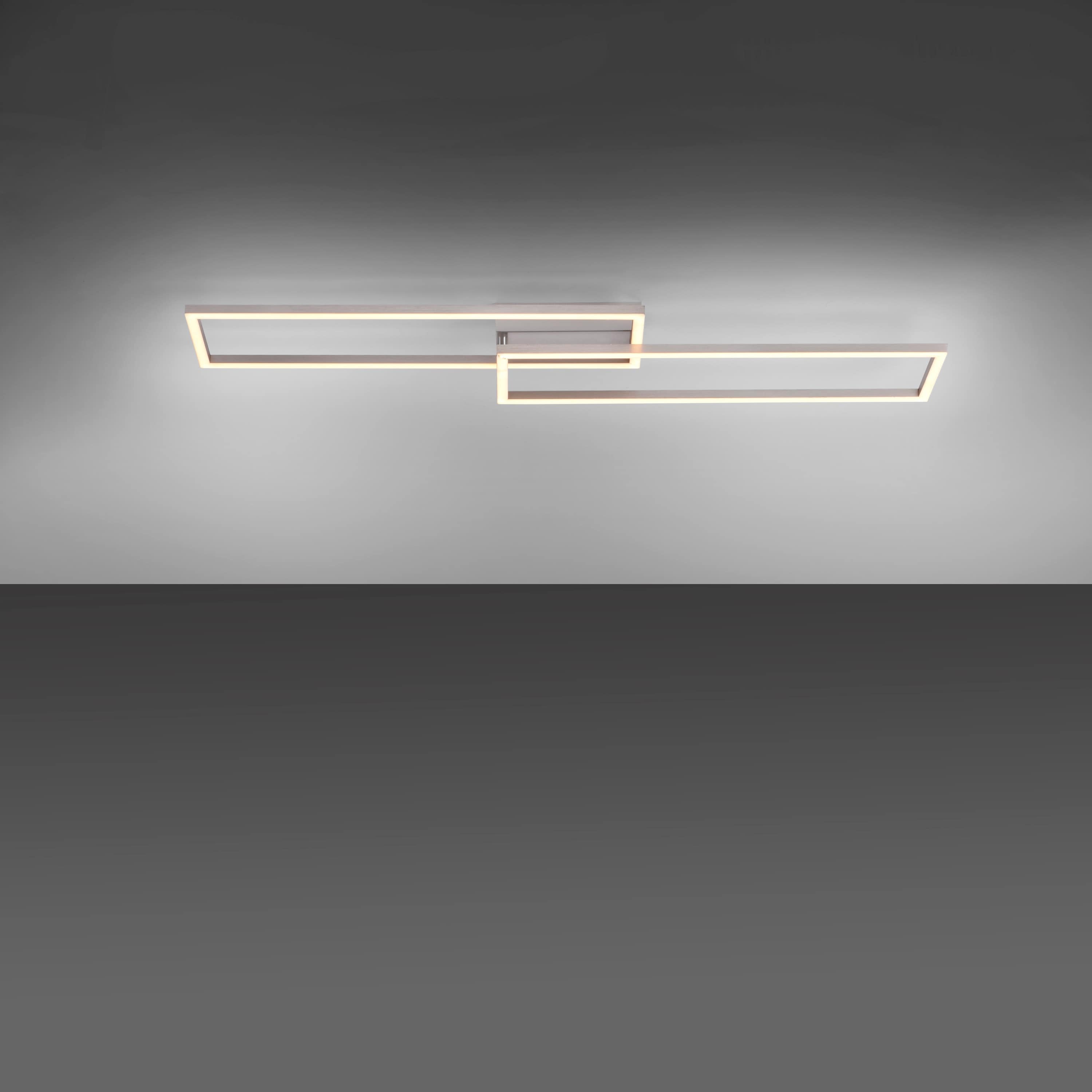 JUST LIGHT LED-Deckenleuchte 14023-55 stahl, 30,2 W, 4500 lm, 3000 K JUST LIGHT LED-Deckenleuchte 14023-55 stahl, 30,2 W, 4500 lm, 3000 K