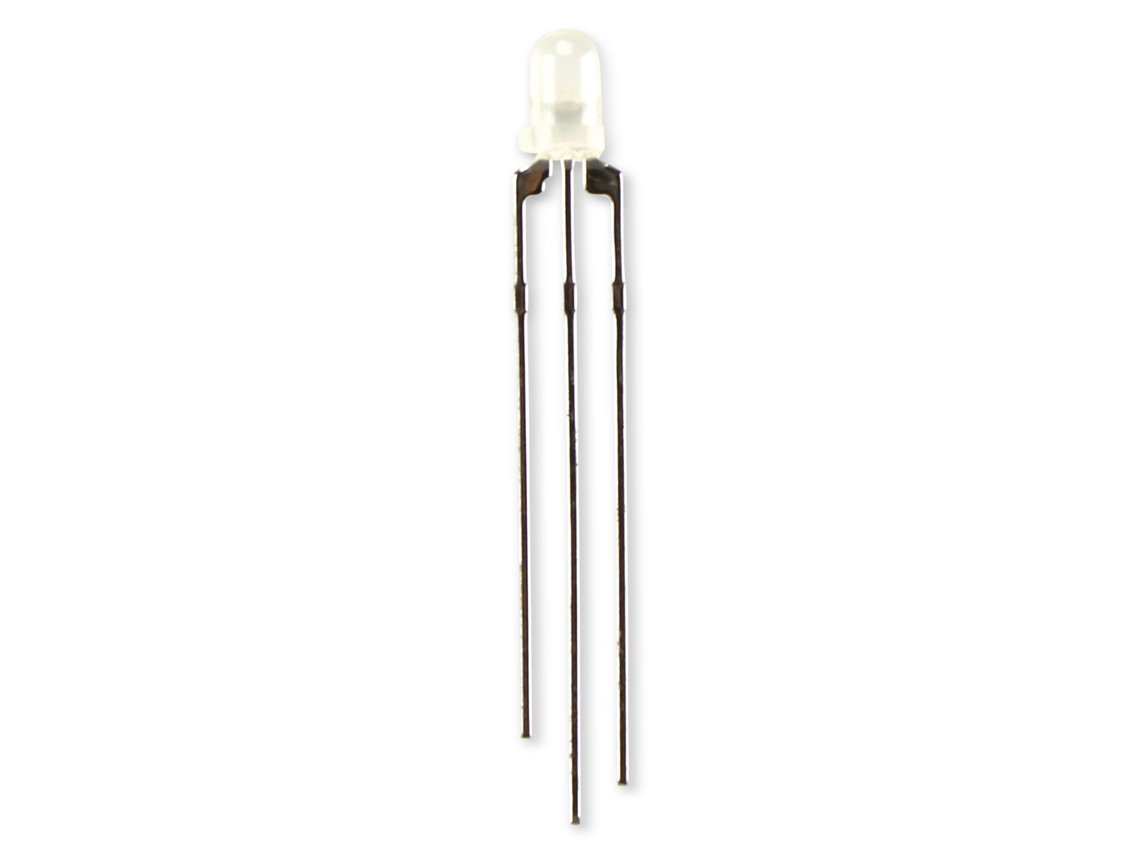 KINGBRIGHT Duo-LED, L-3VEGW, Rot, Grün, 3 mm (T-1), 617 / 568 nm, 30 / 40 mcd, 60°, Rund KINGBRIGHT Duo-LED, L-3VEGW, Rot, Grün, 3 mm (T-1), 617 / 568 nm, 30 / 40 mcd, 60°, Rund