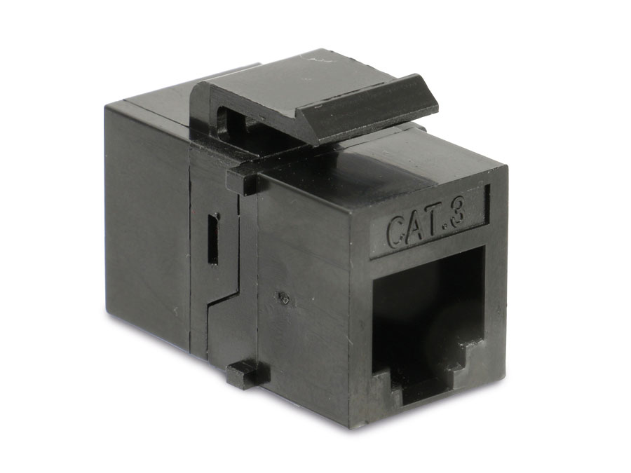 RED4POWER Einbau-Modul KM-TT-S, RJ12 (6P6C), schwarz RED4POWER Einbau-Modul KM-TT-S, RJ12 (6P6C), schwarz