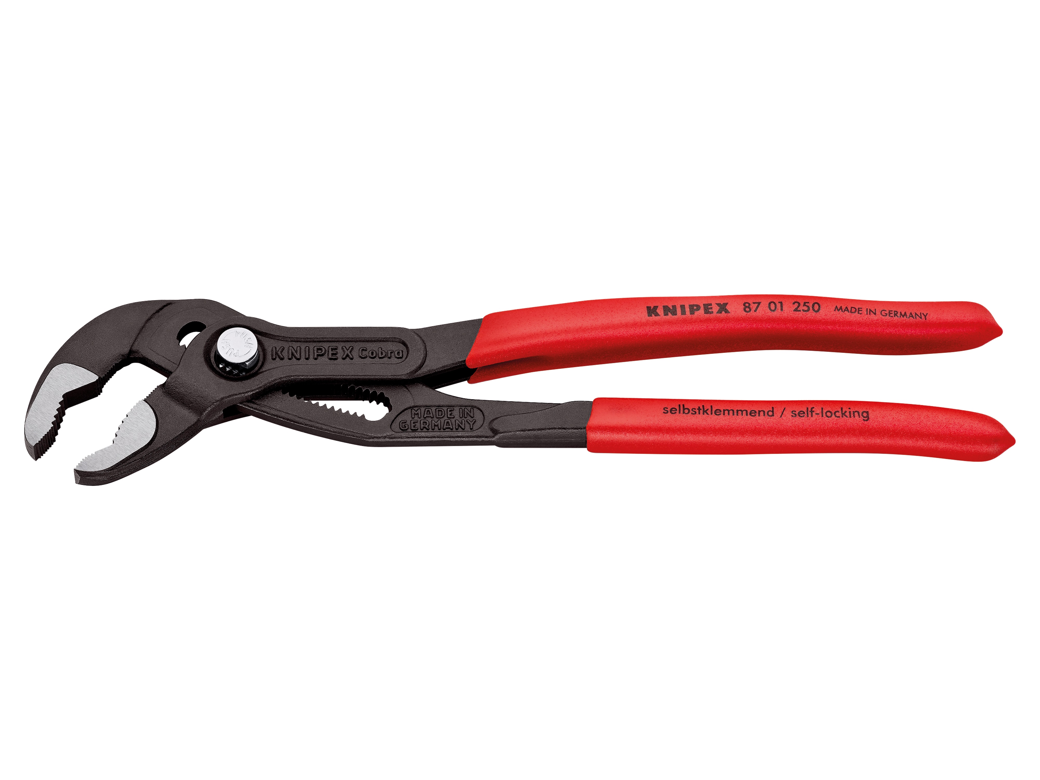 KNIPEX Wasserpumpenzange, Cobra®, 250 mm, 87 01 250 KNIPEX Wasserpumpenzange, Cobra®, 250 mm, 87 01 250