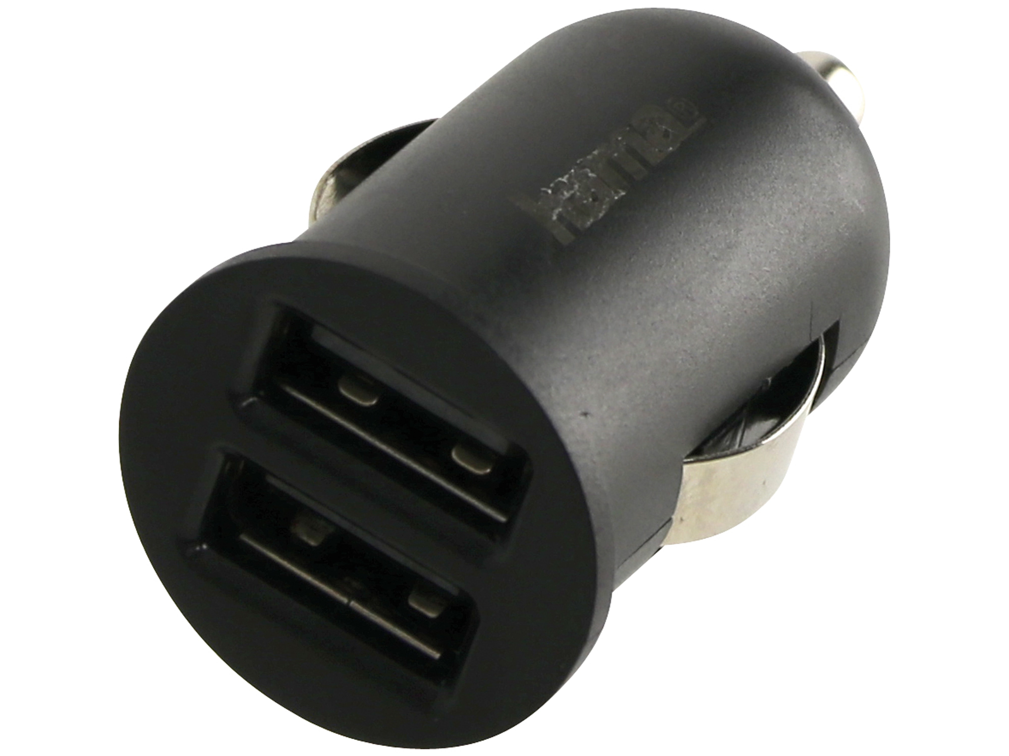 HAMA KFZ-Ladegerät, USB, 12 W, schwarz, 2-fach HAMA KFZ-Ladegerät, USB, 12 W, schwarz, 2-fach