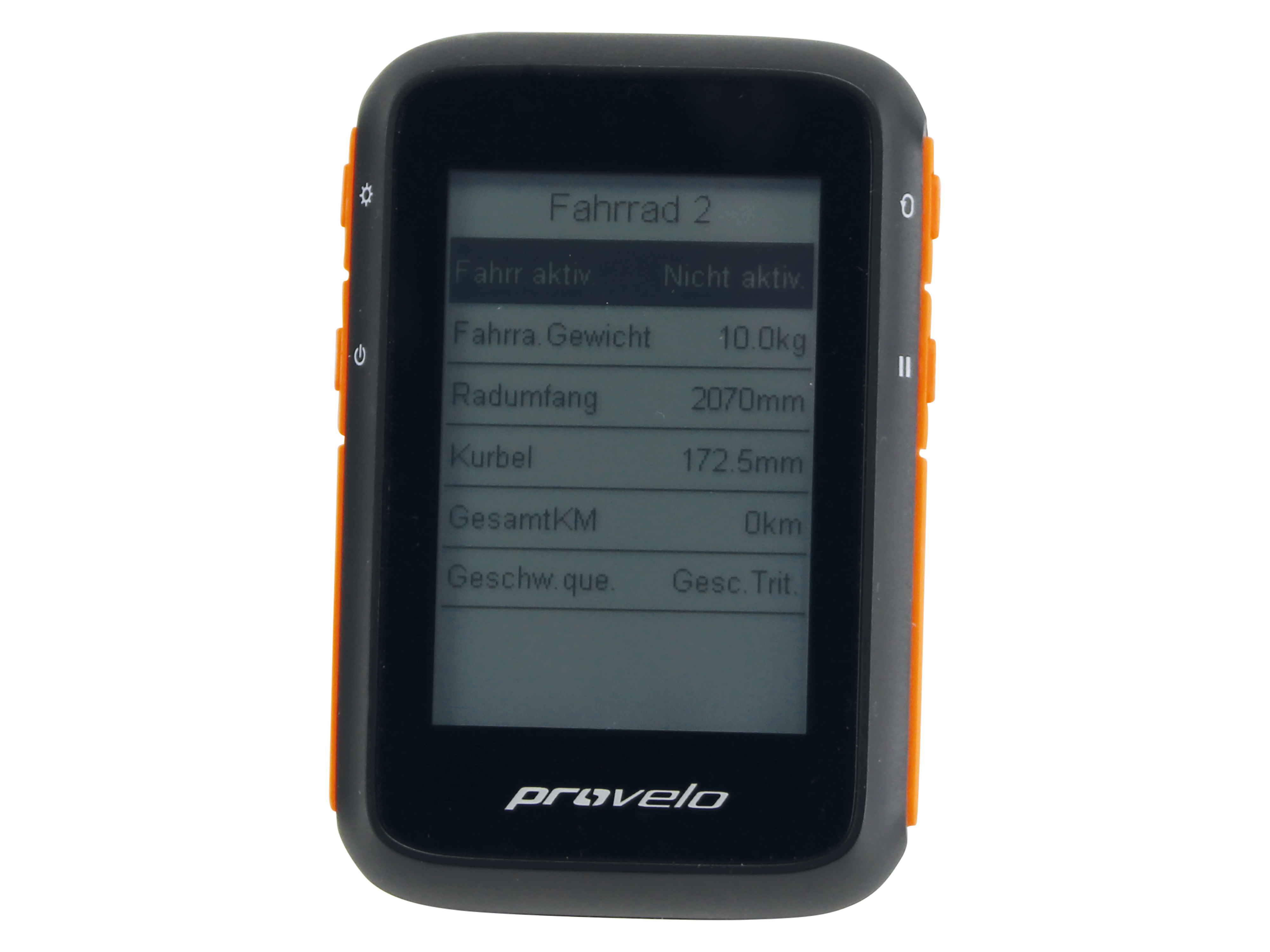 Fahrradcomputer PROVELO, GPS, Bluetooth Fahrradcomputer PROVELO, GPS, Bluetooth