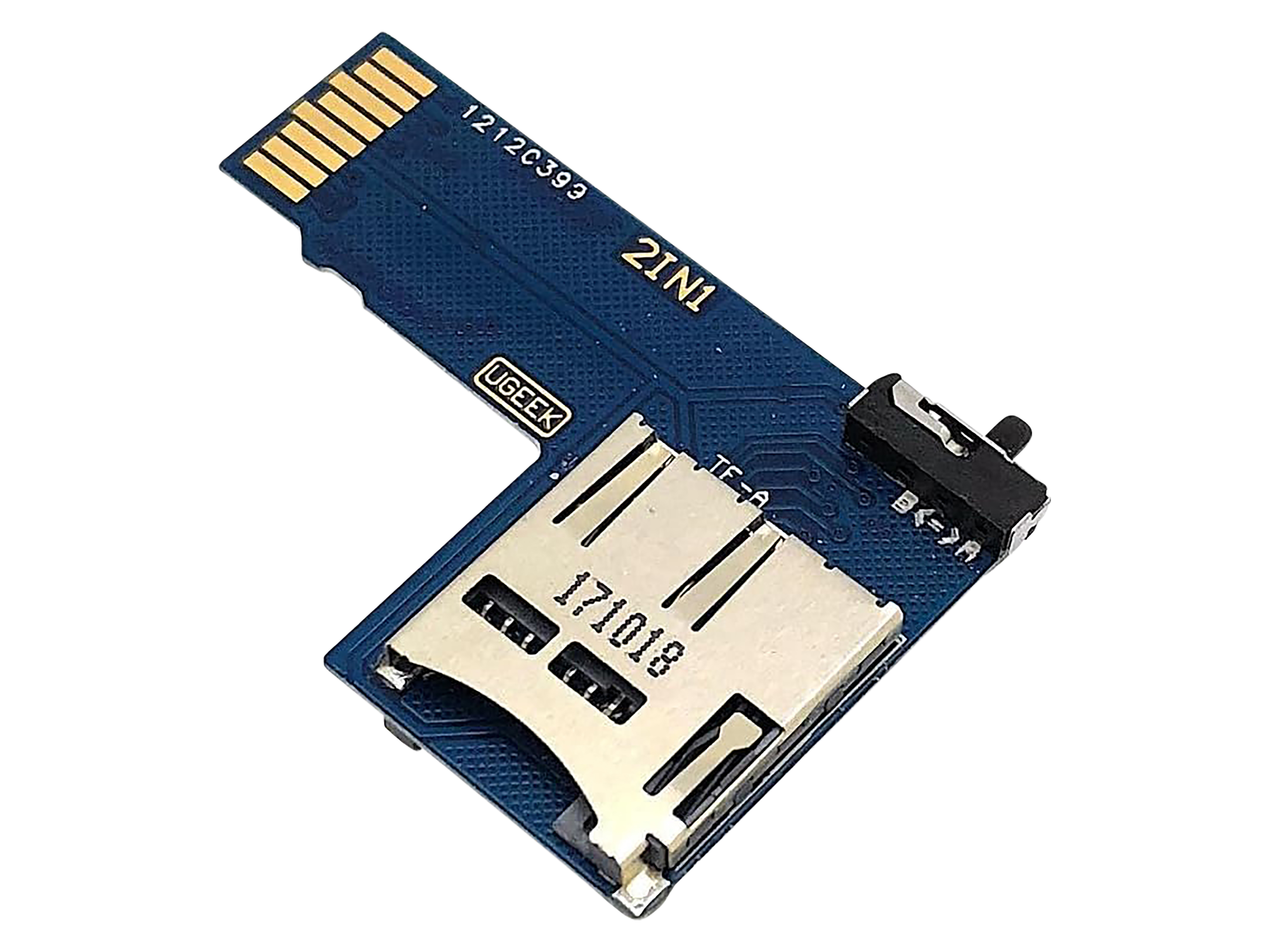 KUBII 2-in-1-Micro-SD-Kartenadapter für Raspberry Pi KUBII 2-in-1-Micro-SD-Kartenadapter für Raspberry Pi